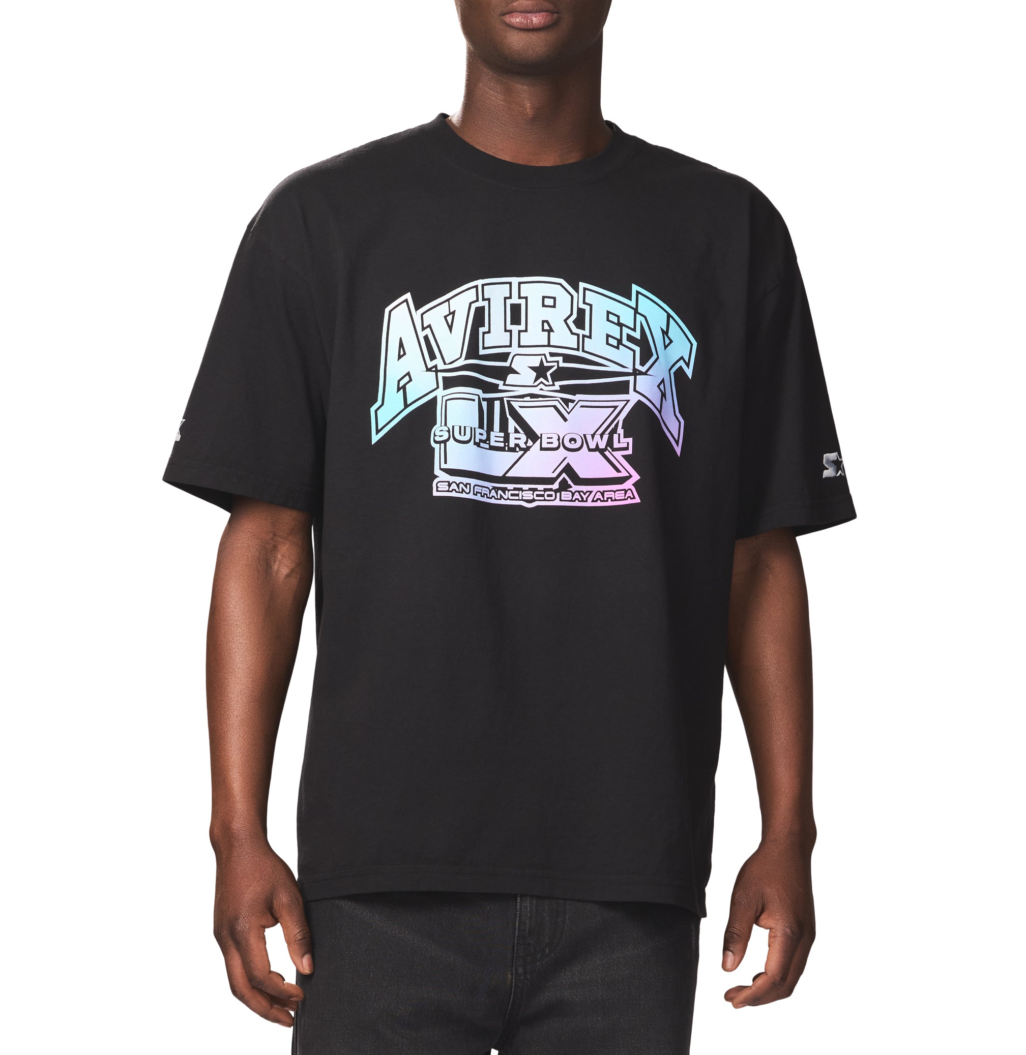 AVIREX X STARTER SUPER BOWL LX T SHIRT View 1 | NFL SUPER BOWL LX AVIREX X STARTER SUPER BOWL LX T SHIRT View 1 | NFL SUPER BOWL LX