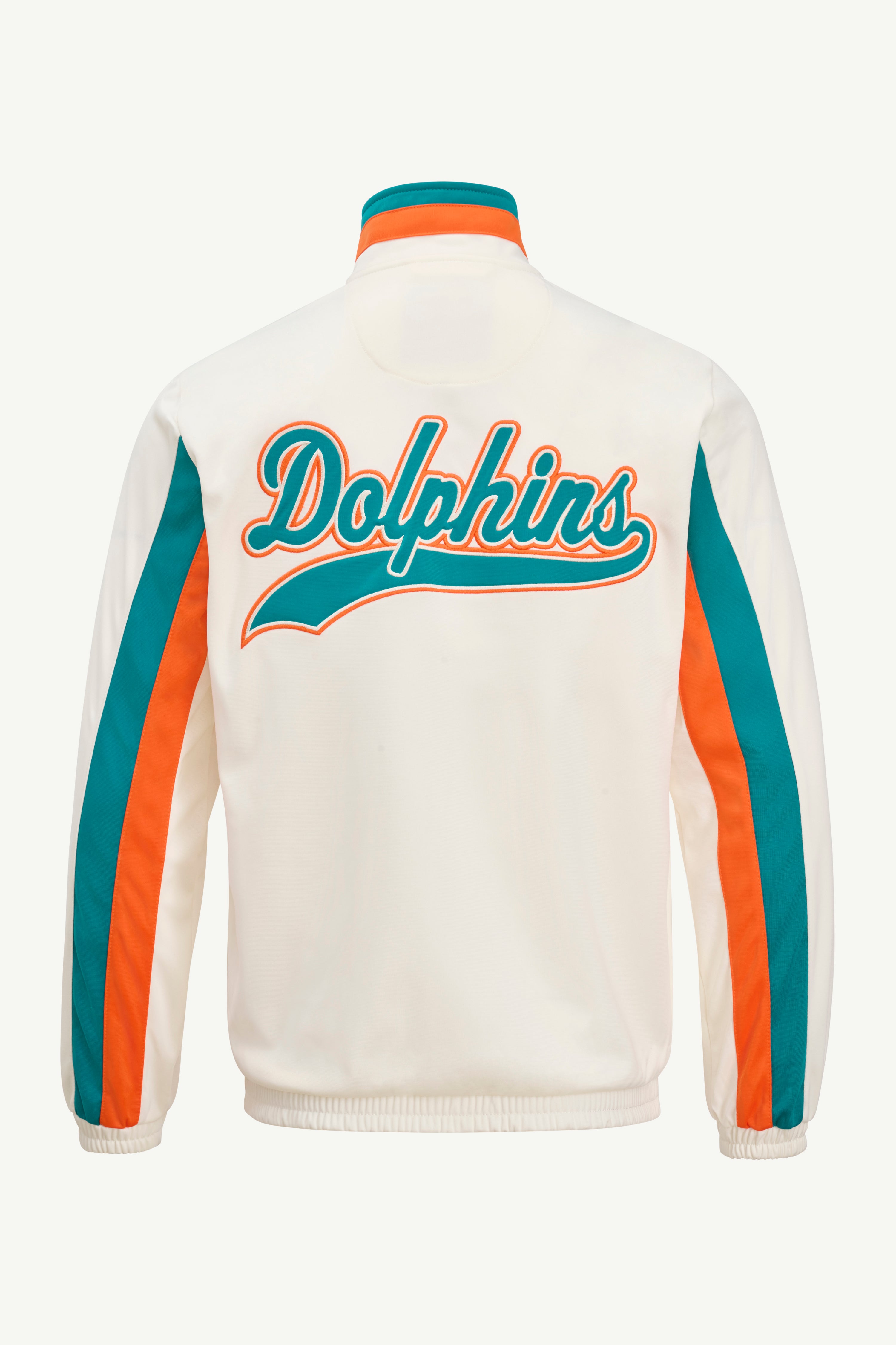 MENS MIAMI DOLPHINS TRACK JACKET View 3 MENS MIAMI DOLPHINS TRACK JACKET View 3