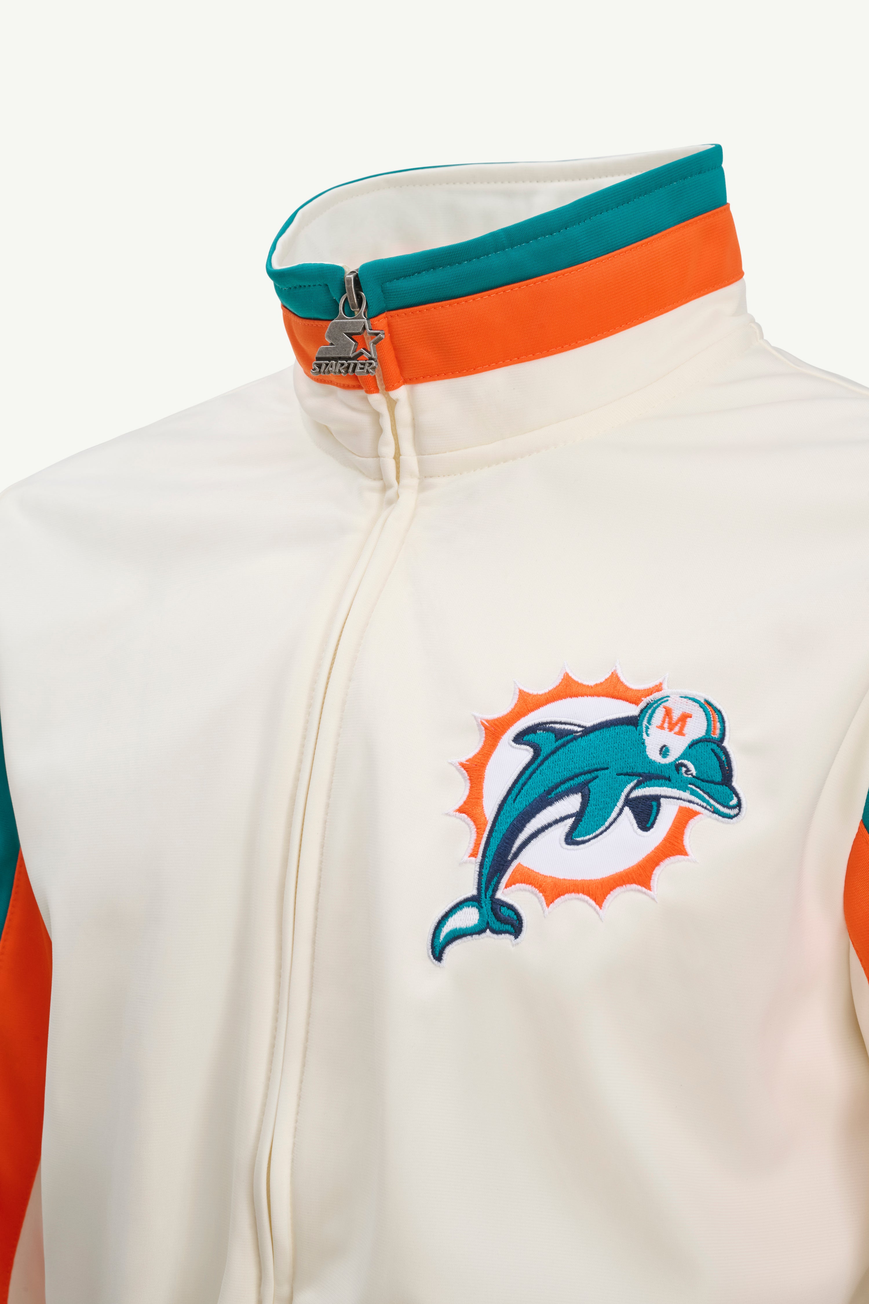 MENS MIAMI DOLPHINS TRACK JACKET View 4 MENS MIAMI DOLPHINS TRACK JACKET View 4