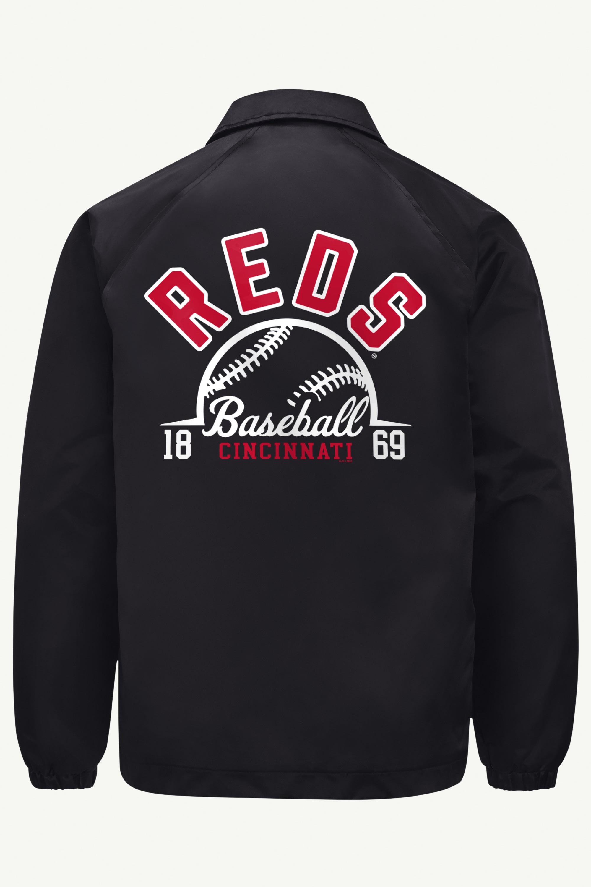 MENS CINCINNATI REDS RETRO COACHES JACKET View 2 | Cincinnati Reds MENS CINCINNATI REDS RETRO COACHES JACKET View 2 | Cincinnati Reds