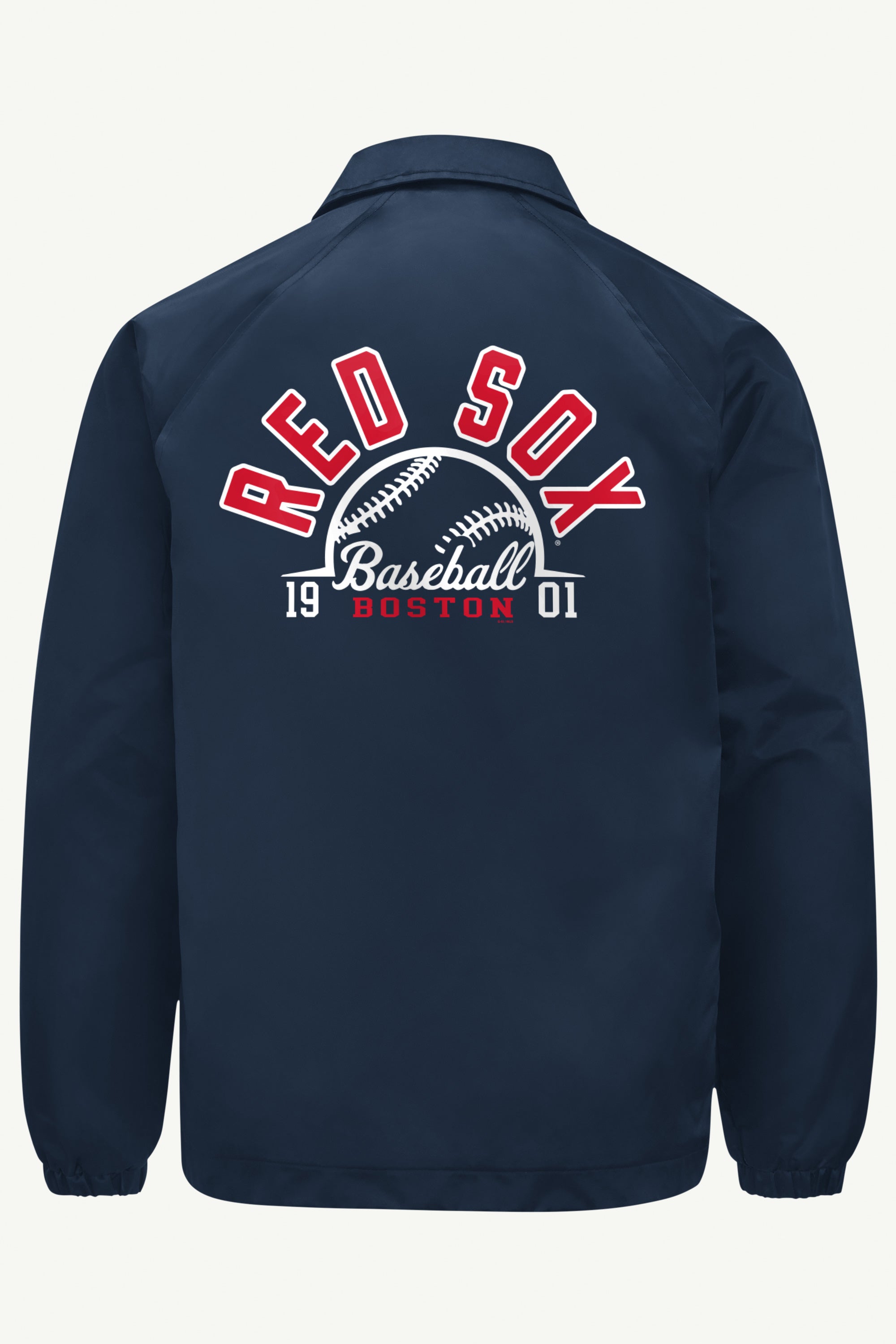MENS BOSTON RED SOX RETRO COACHES JACKET View 3 | MLB MENS BOSTON RED SOX RETRO COACHES JACKET View 3 | MLB