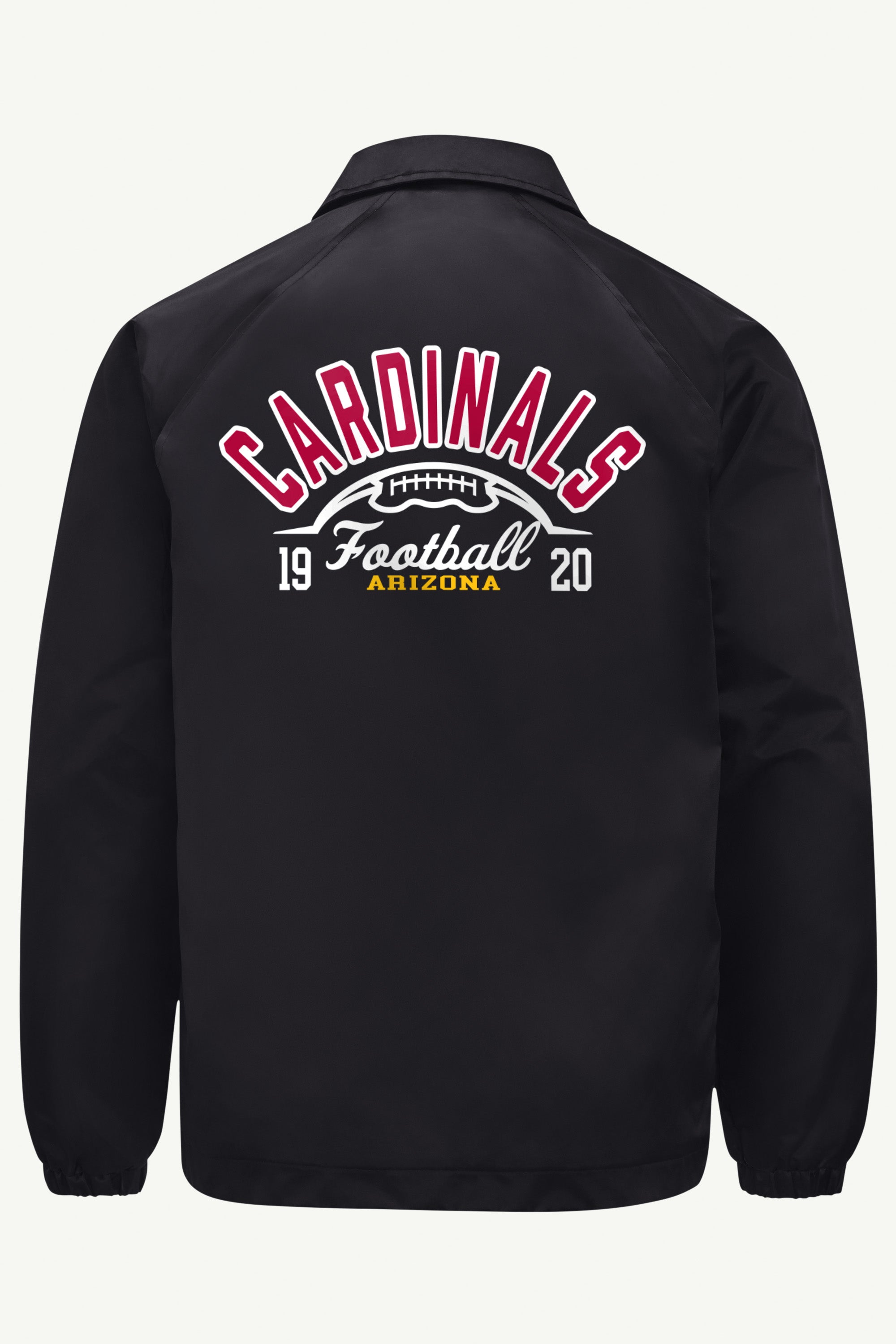 MENS ARIZONA CARDINALS RETRO COACHES JACKET View 2 MENS ARIZONA CARDINALS RETRO COACHES JACKET View 2
