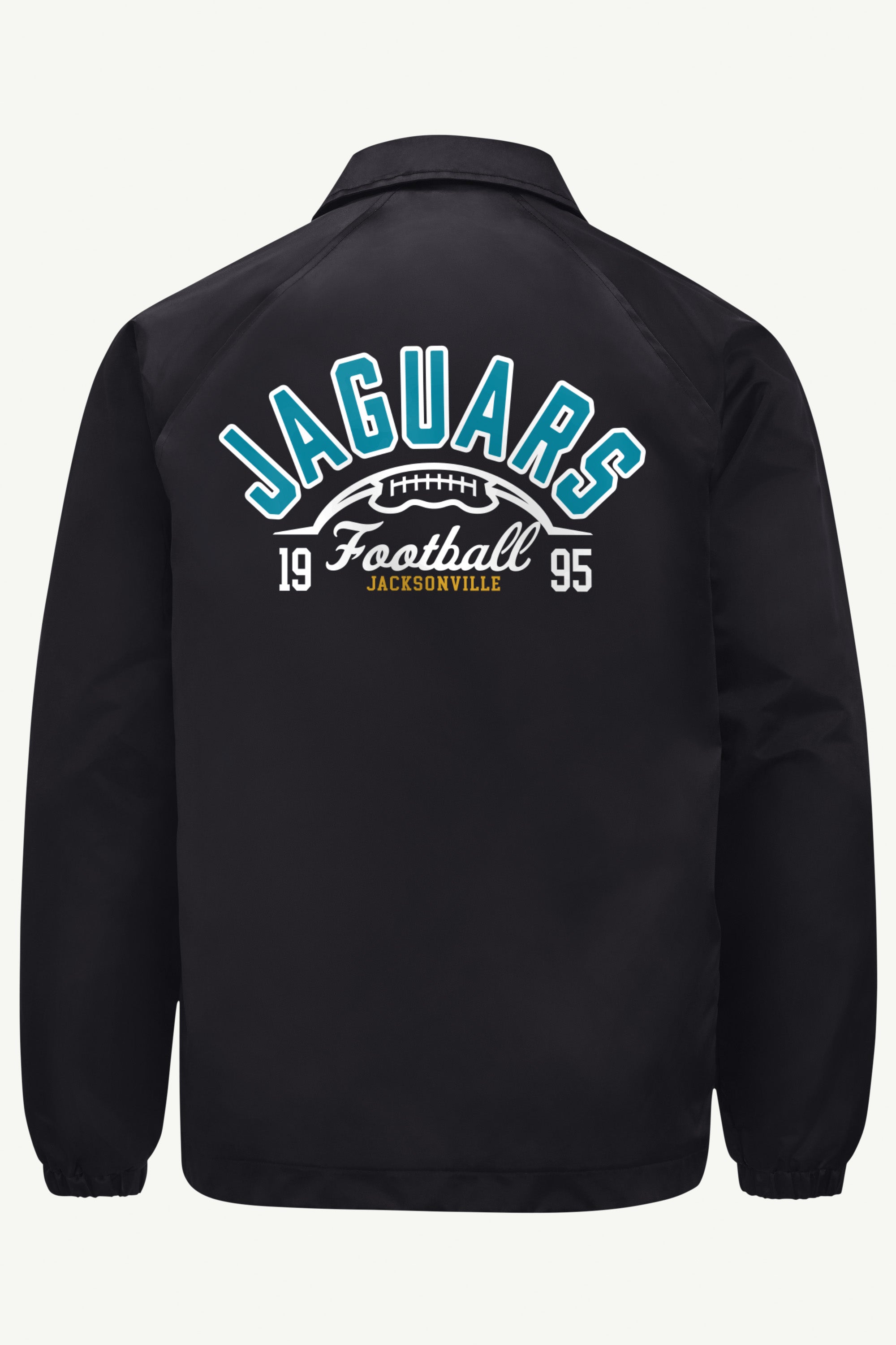 MENS JACKSONVILLE JAGUARS RETRO COACHES JACKET View 2 MENS JACKSONVILLE JAGUARS RETRO COACHES JACKET View 2