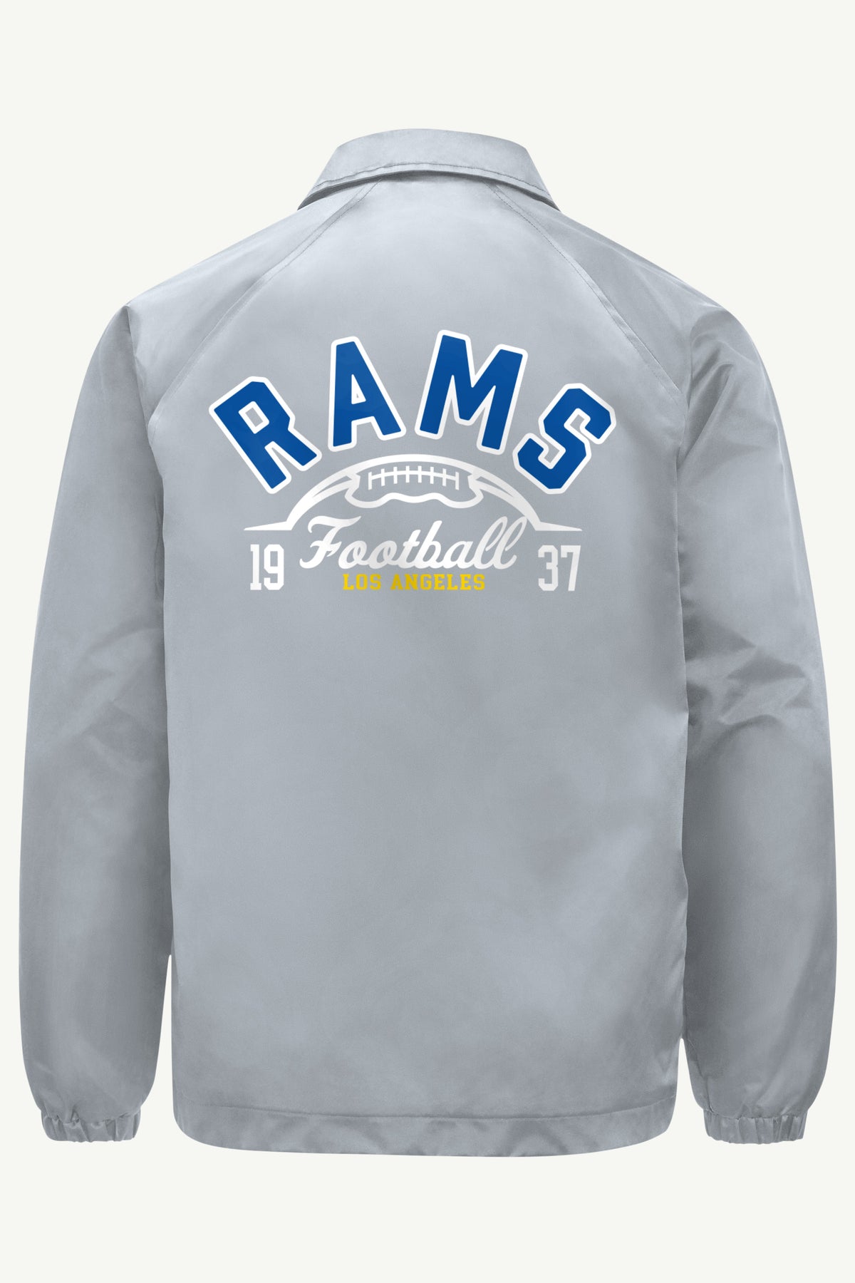 Mens Los Angeles Rams Retro Coaches Jacket NFL Starter