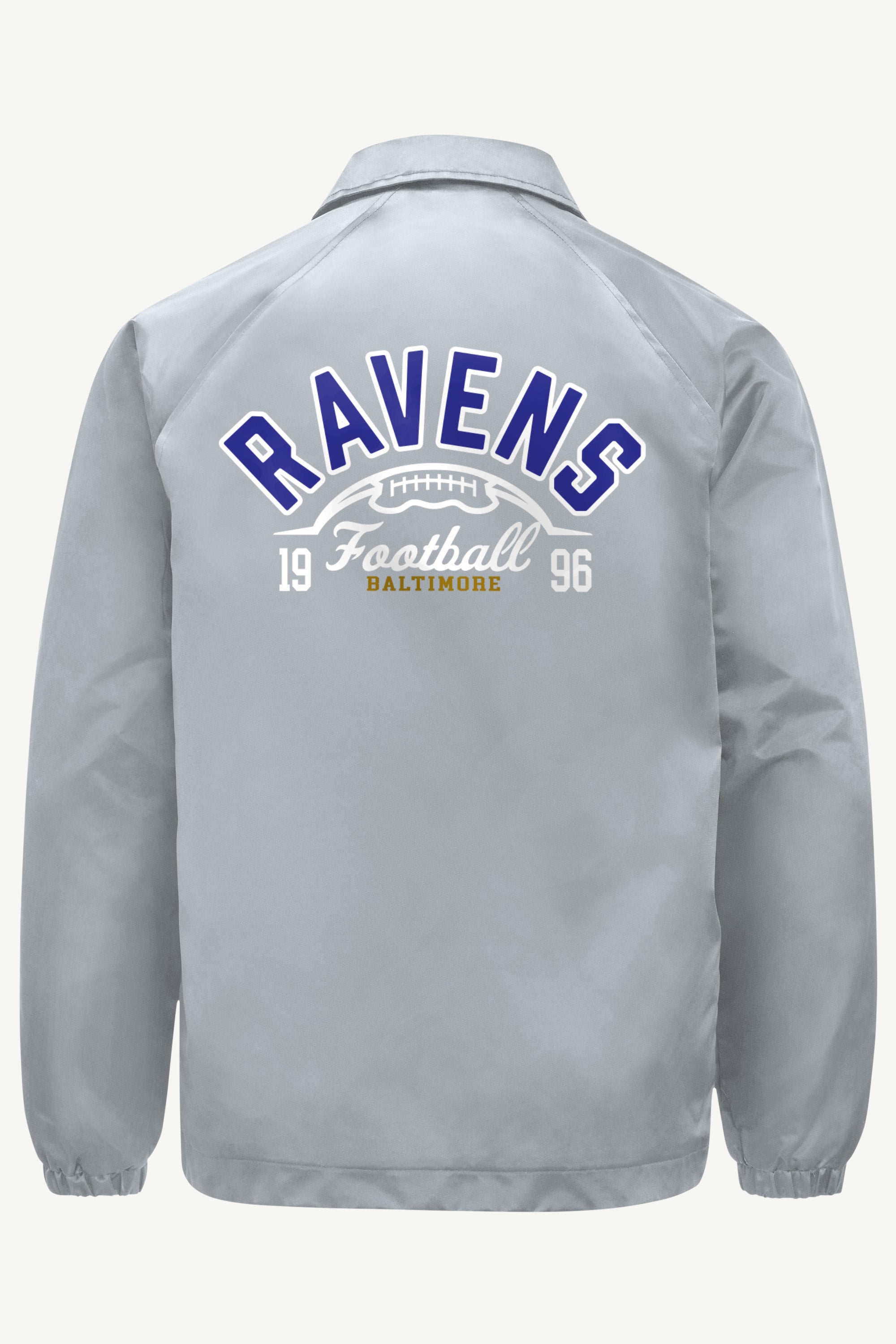 MENS BALTIMORE RAVENS RETRO COACHES JACKET View 2 | Baltimore Ravens MENS BALTIMORE RAVENS RETRO COACHES JACKET View 2 | Baltimore Ravens