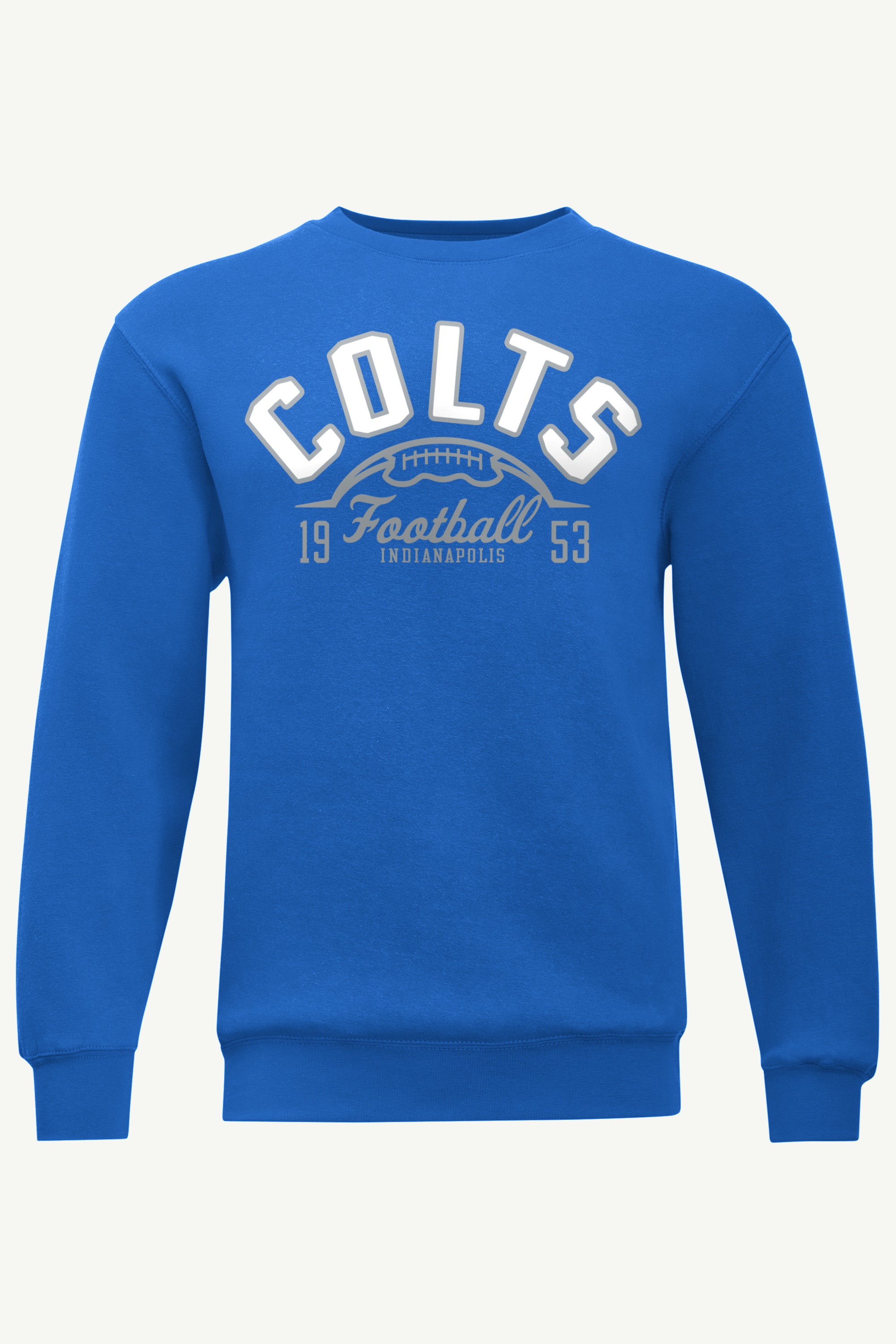 MENS INDIANAPOLIS COLTS HALF BALL SWEATSHIRT View 1 | Indianapolis Colts MENS INDIANAPOLIS COLTS HALF BALL SWEATSHIRT View 1 | Indianapolis Colts