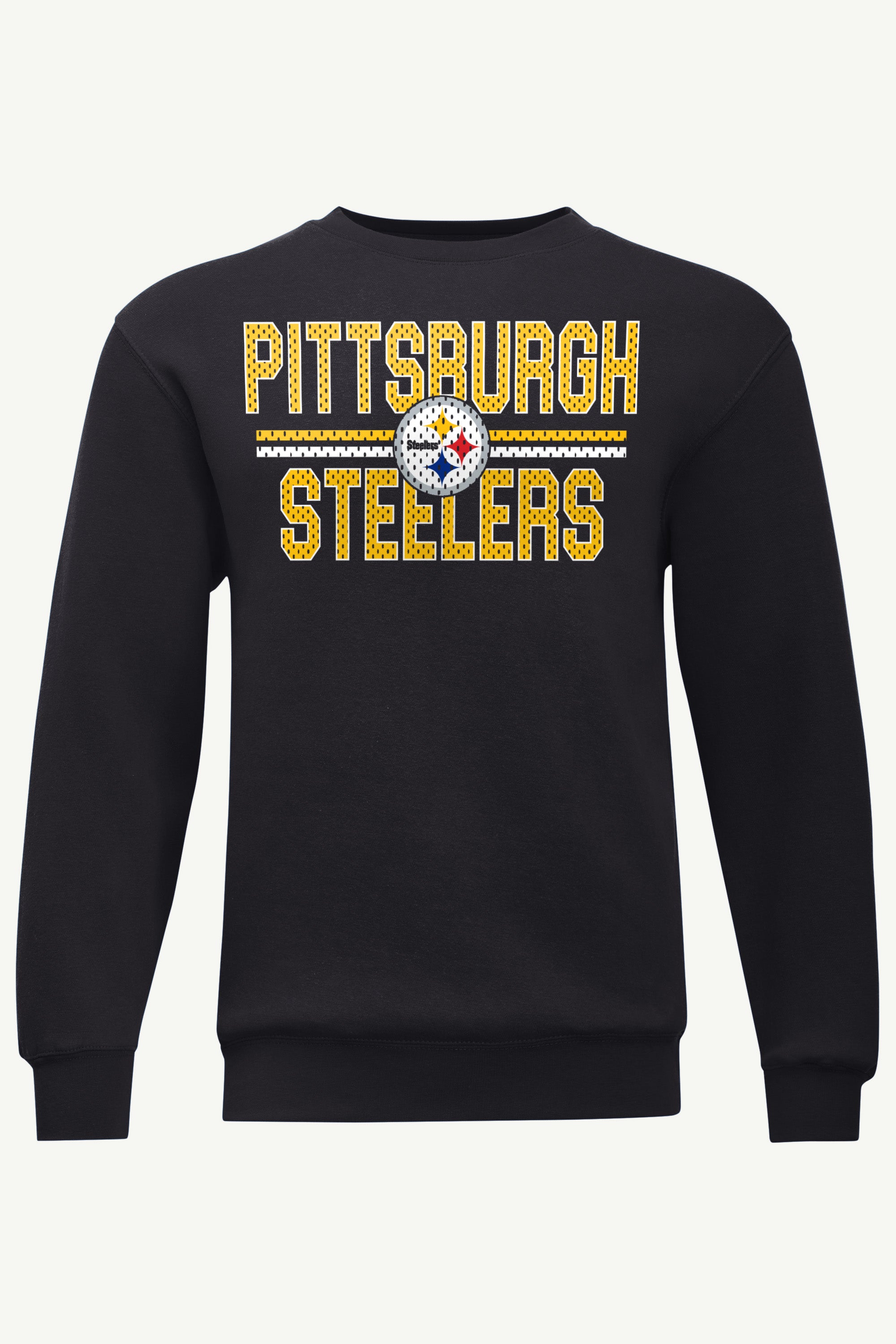 MENS PITTSBURGH STEELERS MESH LOOK SWEATSHIRT View 1 | Pittsburgh Steelers MENS PITTSBURGH STEELERS MESH LOOK SWEATSHIRT View 1 | Pittsburgh Steelers