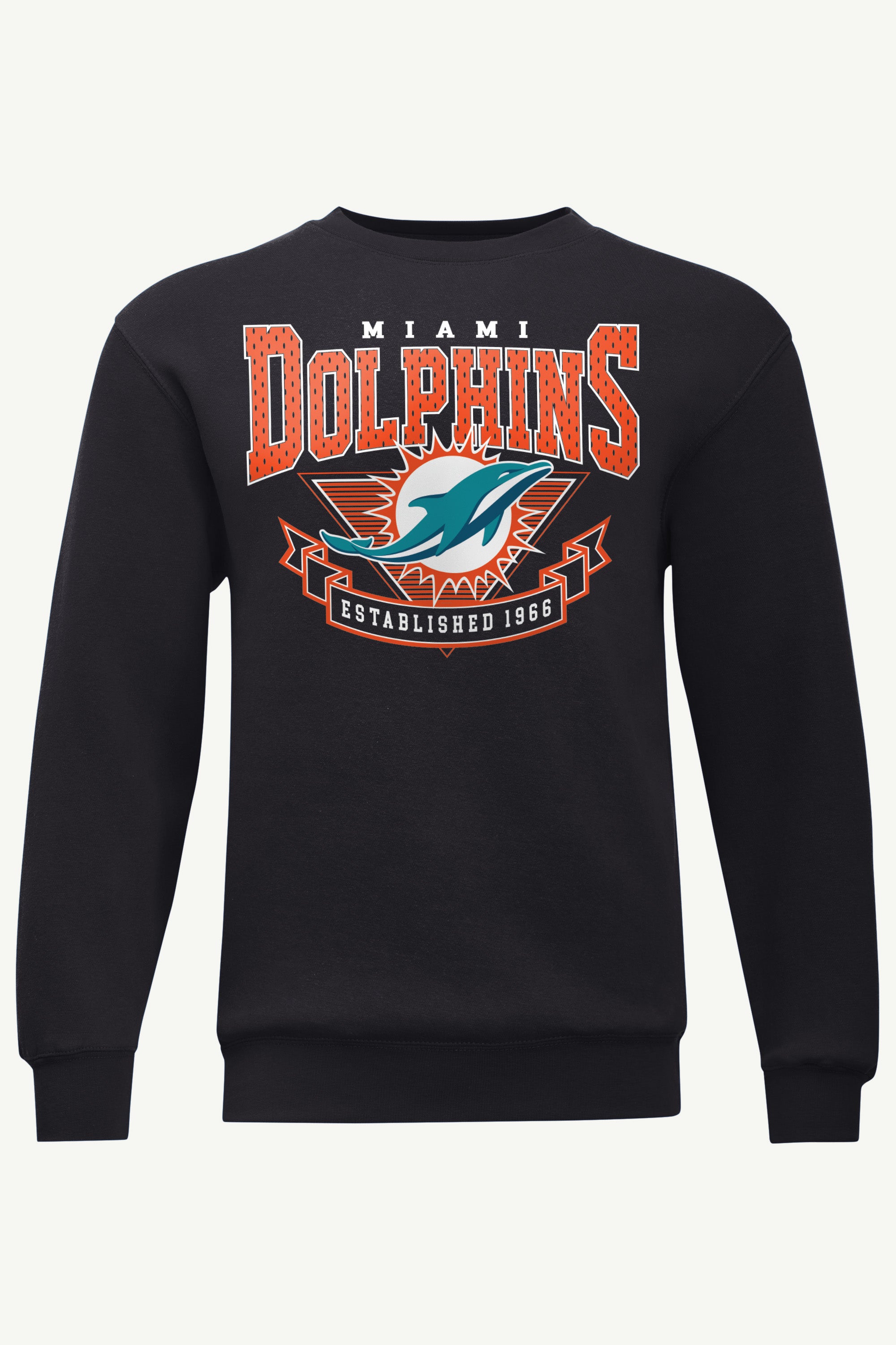 MENS MIAMI DOLPHINS 80's INSPIRED SWEATSHIRT View 1 | Miami Dolphins MENS MIAMI DOLPHINS 80's INSPIRED SWEATSHIRT View 1 | Miami Dolphins