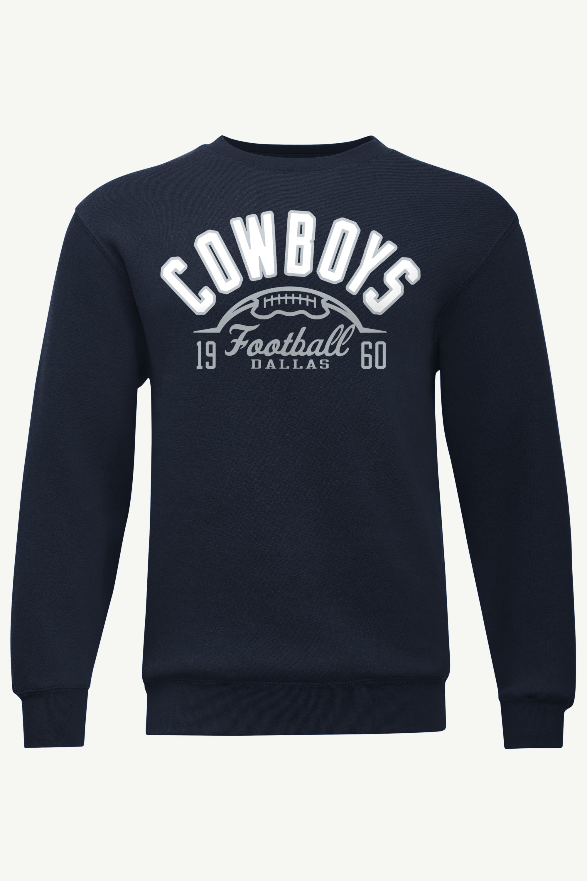 MENS DALLAS COWBOYS HALF BALL SWEATSHIRT View 1 MENS DALLAS COWBOYS HALF BALL SWEATSHIRT View 1