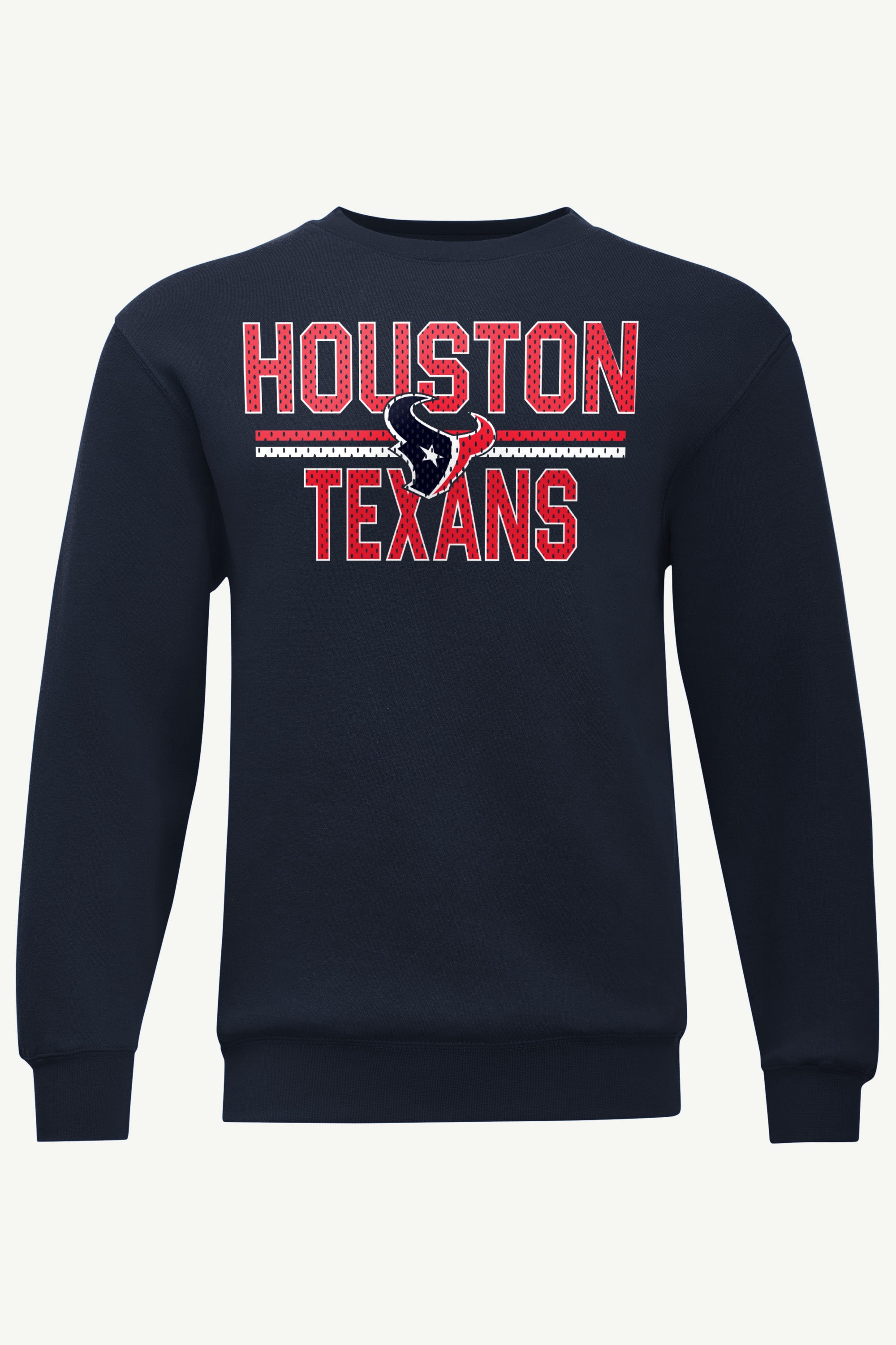 MENS HOUSTON TEXANS MESH LOOK SWEATSHIRT View 1 MENS HOUSTON TEXANS MESH LOOK SWEATSHIRT View 1