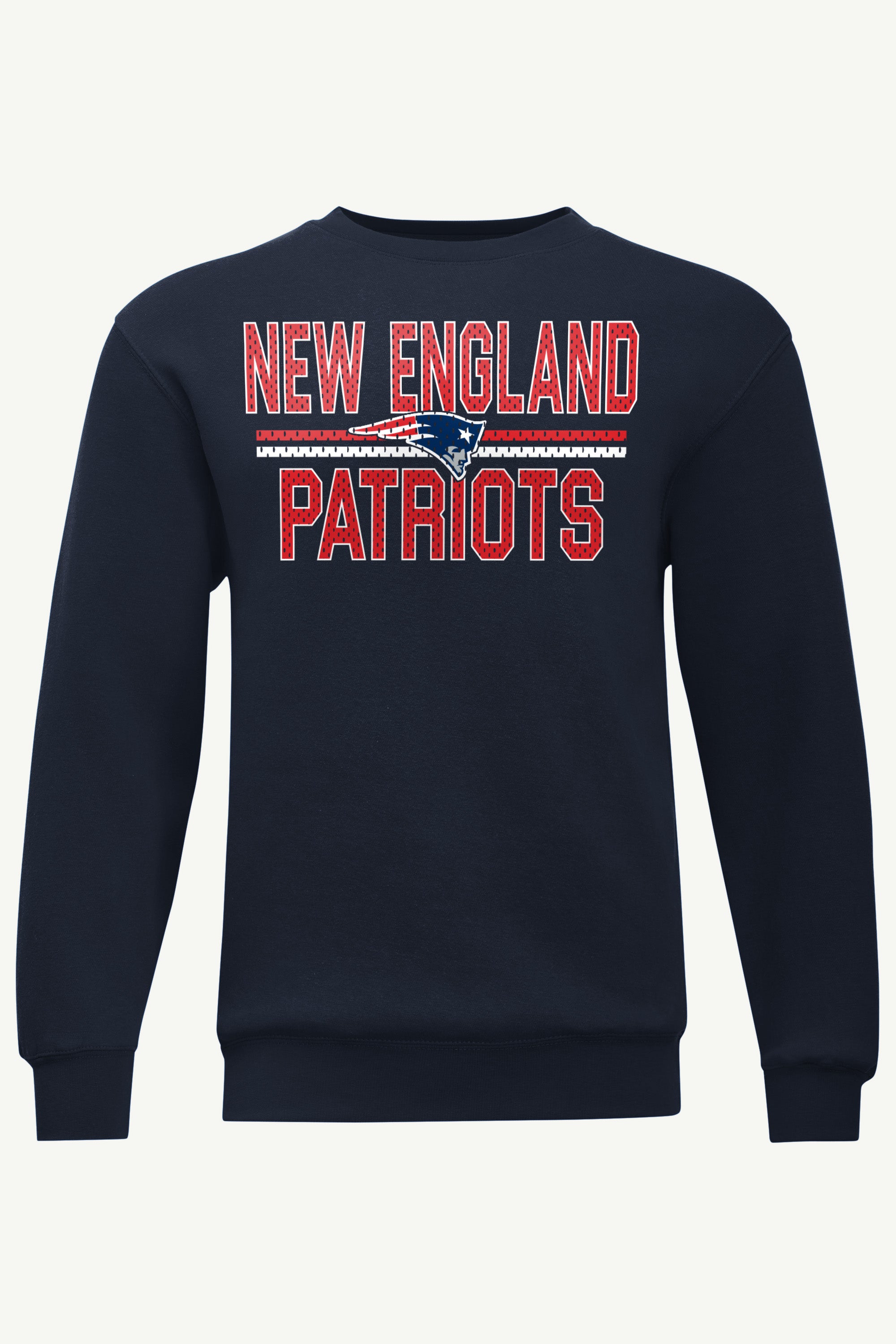 MENS NEW ENGLAND PATRIOTS MESH LOOK SWEATSHIRT View 1 | DTG MENS NEW ENGLAND PATRIOTS MESH LOOK SWEATSHIRT View 1 | DTG