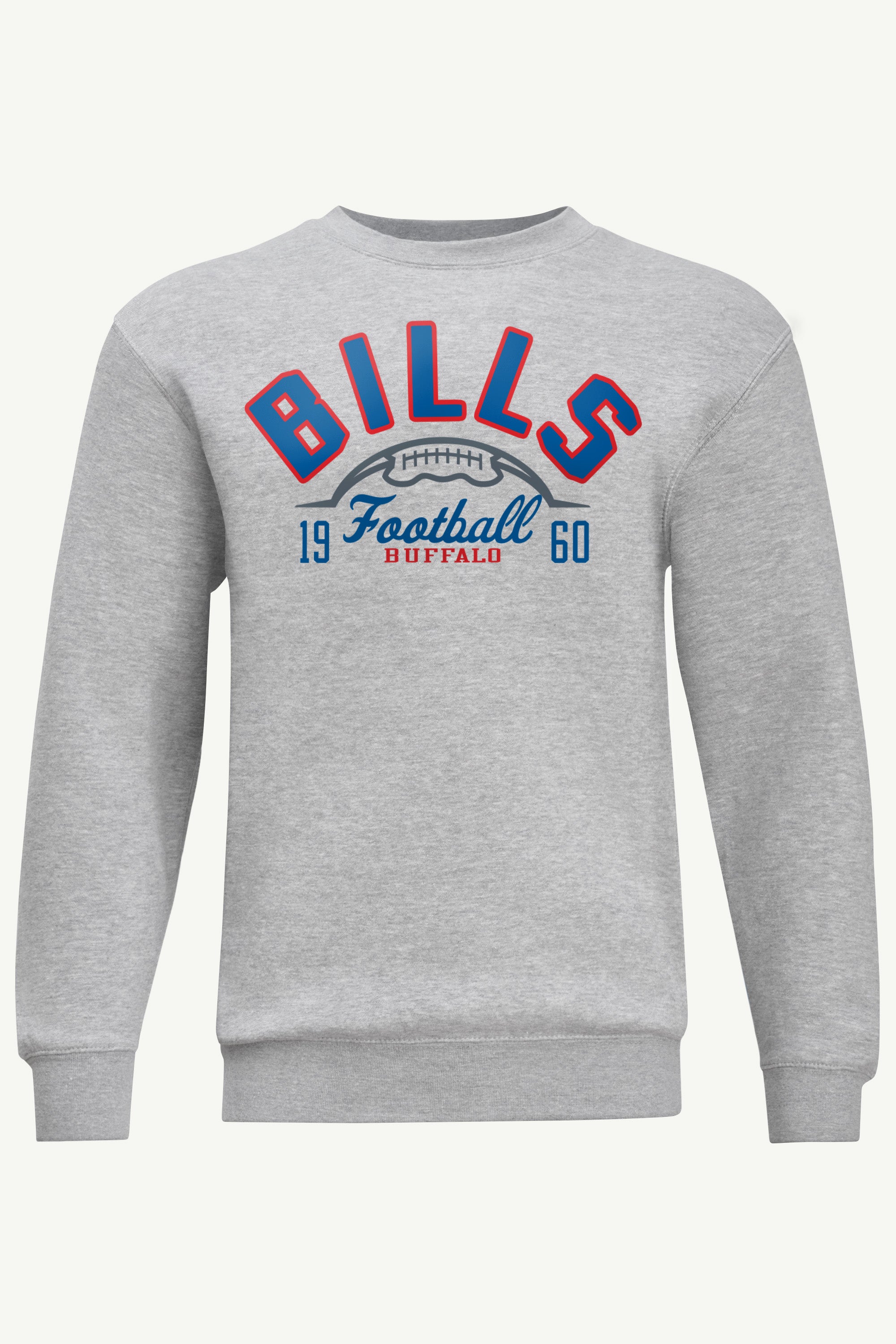 MENS BUFFALO BILLS HALF BALL SWEATSHIRT View 1 MENS BUFFALO BILLS HALF BALL SWEATSHIRT View 1