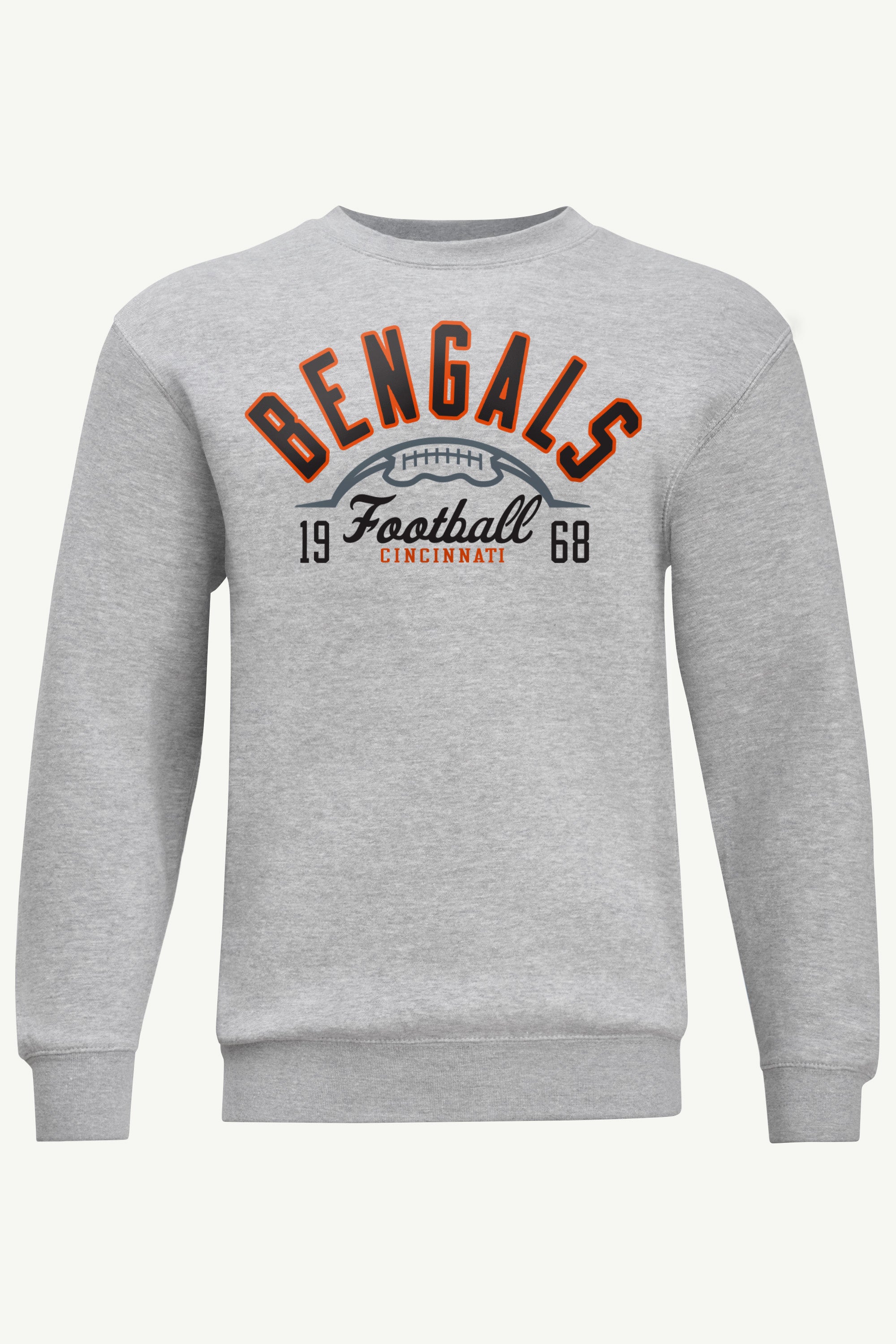MENS CINCINATTI BENGALS HALF BALL SWEATSHIRT View 1 | Cincinnati Bengals MENS CINCINATTI BENGALS HALF BALL SWEATSHIRT View 1 | Cincinnati Bengals