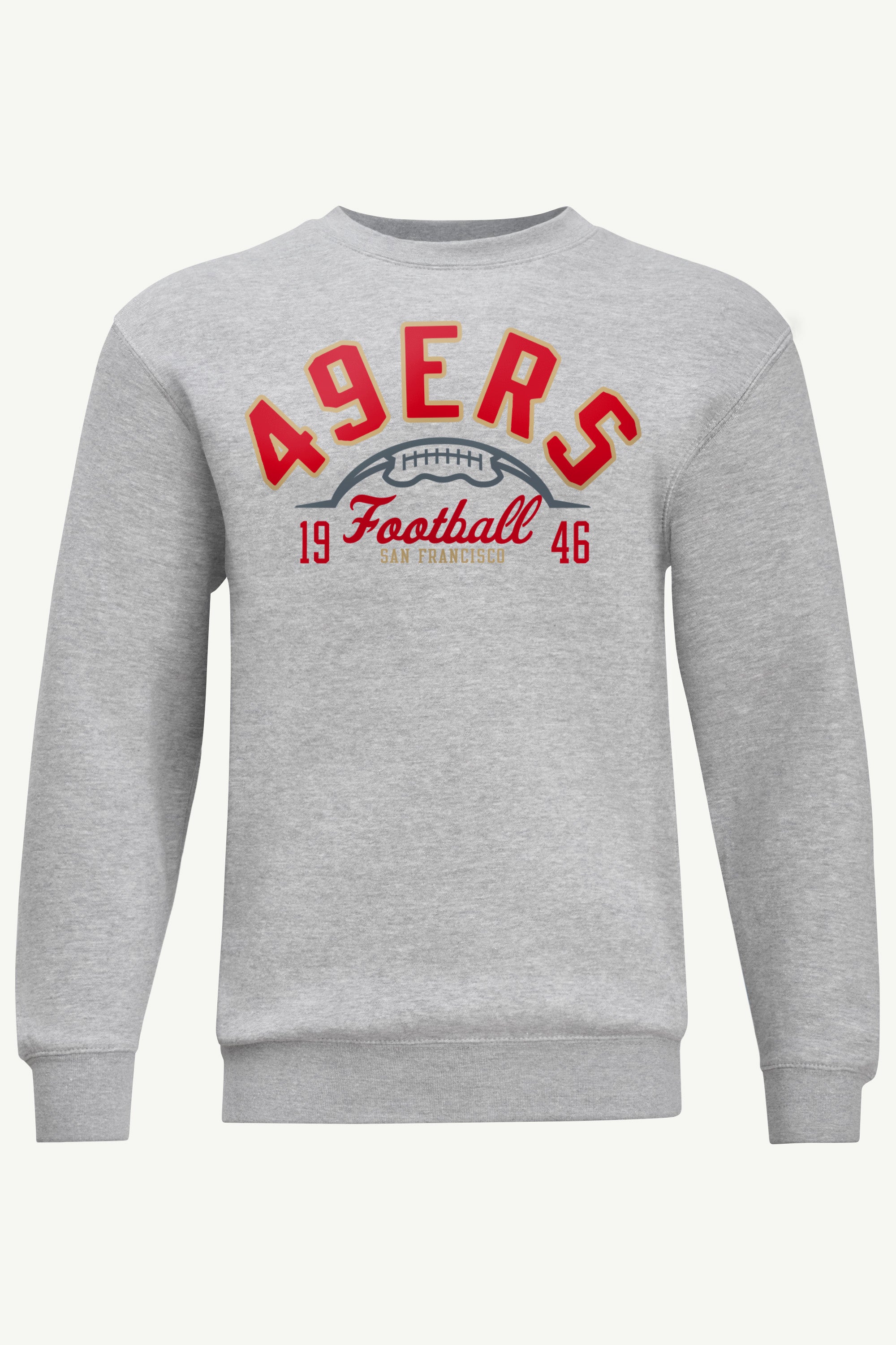MENS SAN FRANCISCO 49ERS HALF BALL SWEATSHIRT View 1 | San Francisco 49ers MENS SAN FRANCISCO 49ERS HALF BALL SWEATSHIRT View 1 | San Francisco 49ers