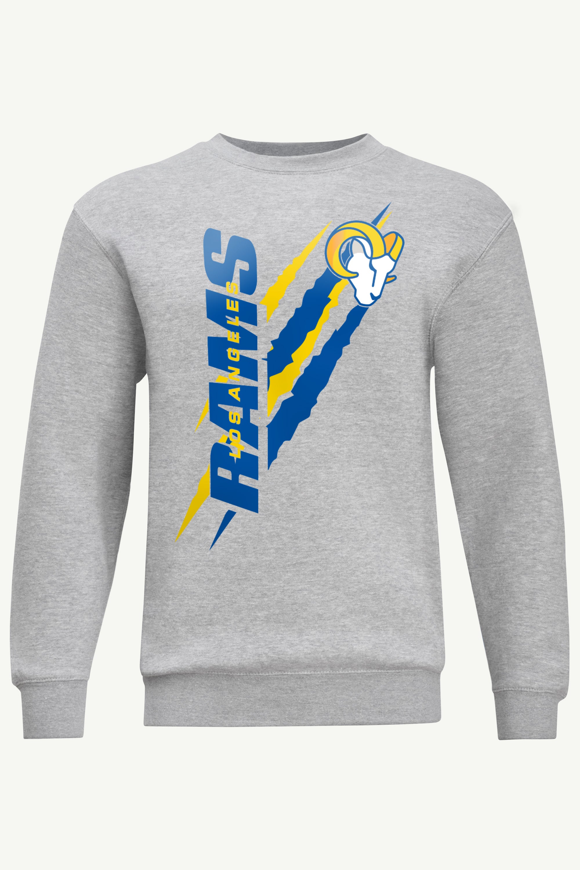 MENS LOS ANGELES RAMS COLOR SCRATCH SWEATSHIRT View 1 | Los Angeles Rams MENS LOS ANGELES RAMS COLOR SCRATCH SWEATSHIRT View 1 | Los Angeles Rams