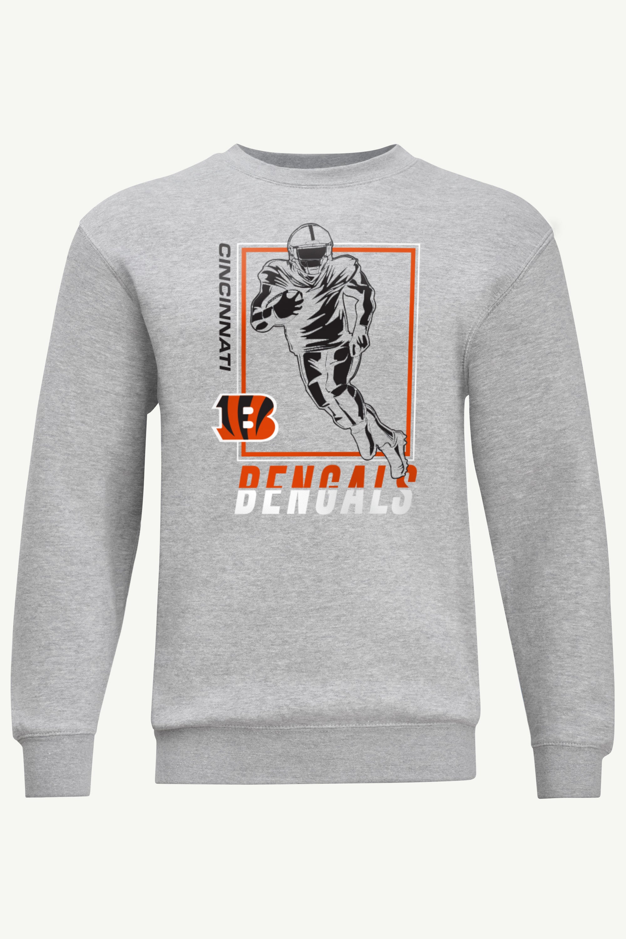 MENS CINCINNATI BENGALS PLAYER GRID SWEATSHIRT View 1 | Cincinnati Bengals MENS CINCINNATI BENGALS PLAYER GRID SWEATSHIRT View 1 | Cincinnati Bengals