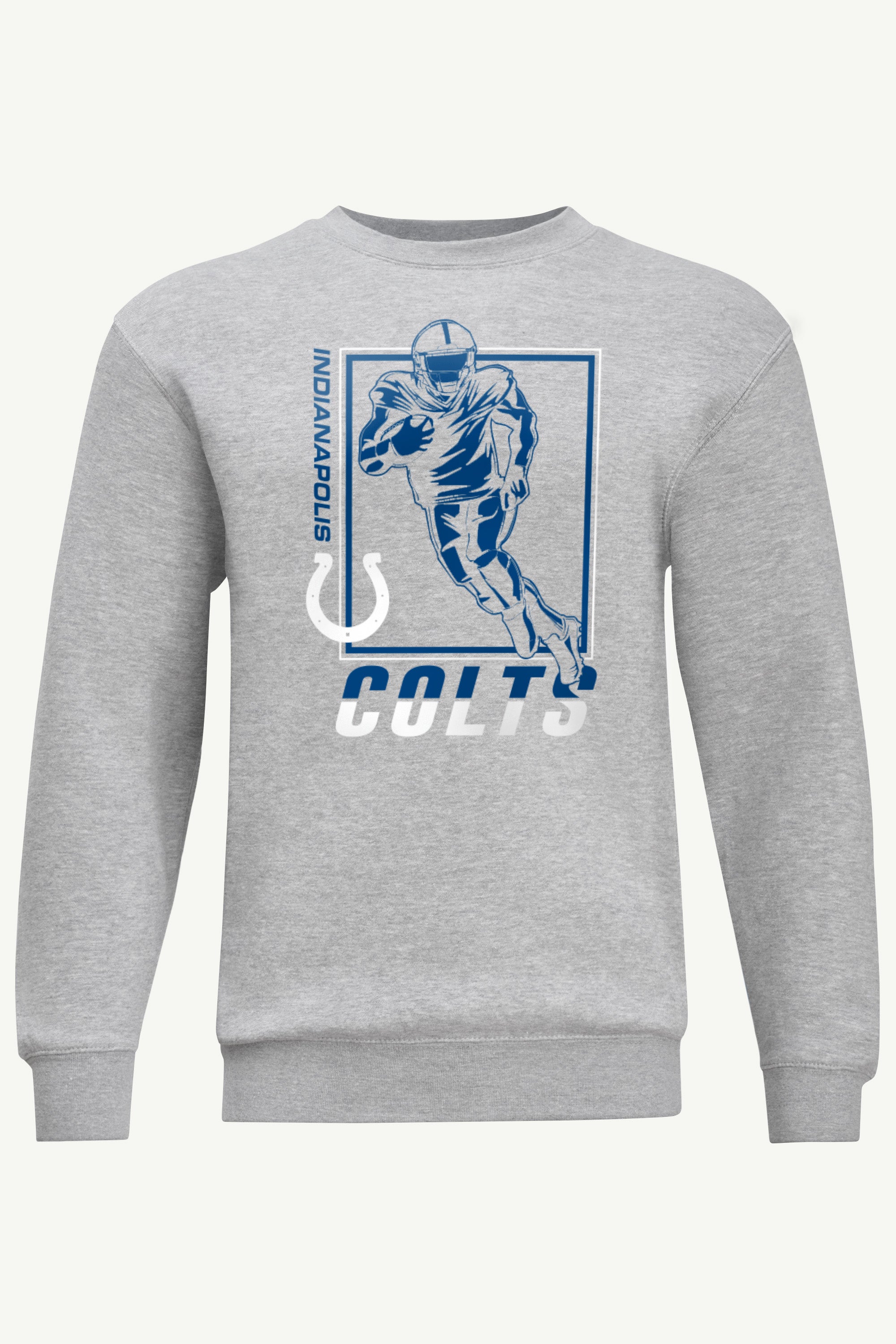 MENS INDIANAPOLIS COLTS PLAYER GRID SWEATSHIRT View 1 | Indianapolis Colts MENS INDIANAPOLIS COLTS PLAYER GRID SWEATSHIRT View 1 | Indianapolis Colts