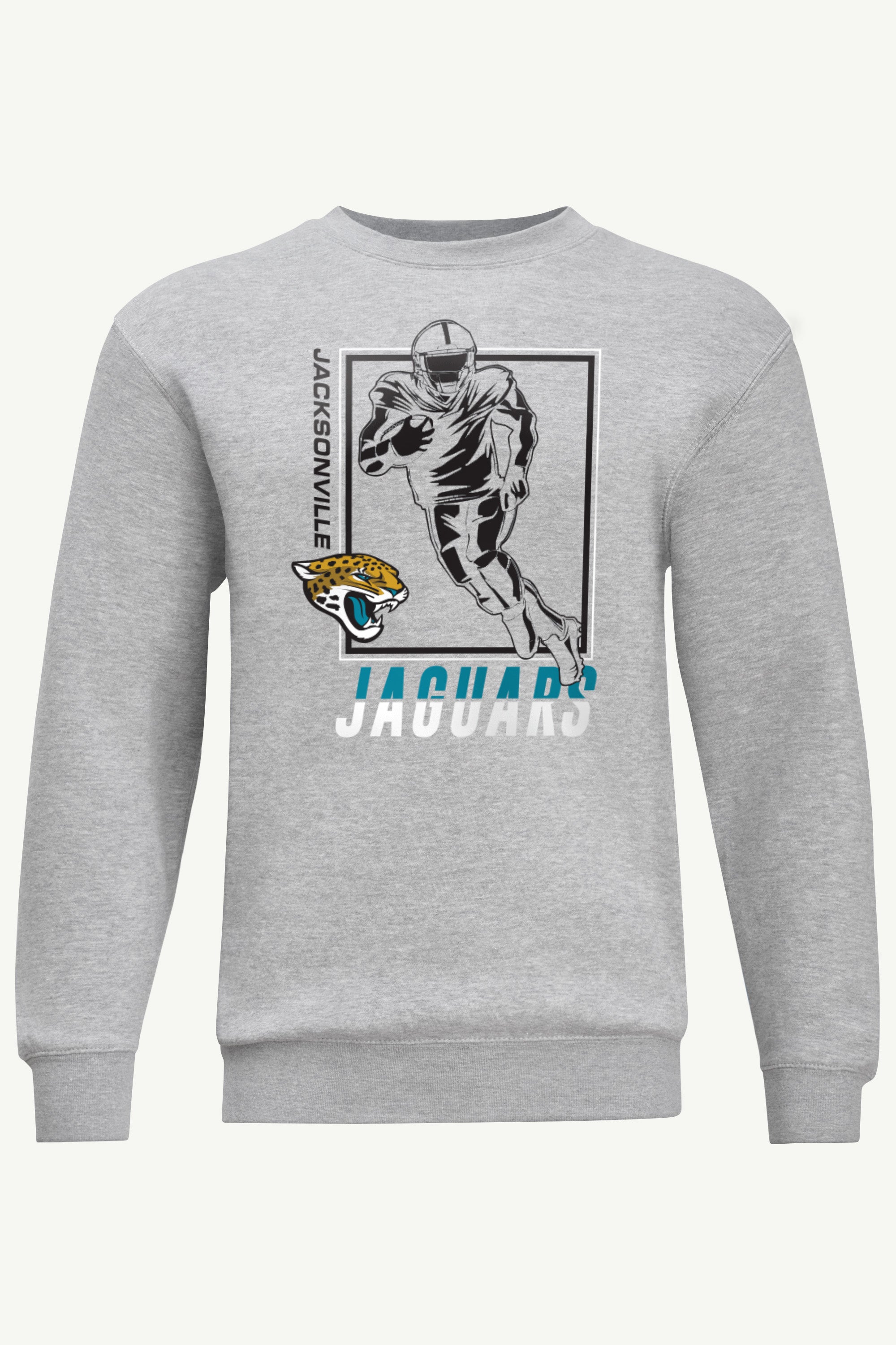 MENS JACKSONVILLE JAGUARS PLAYER GRID SWEATSHIRT View 1 | Jacksonville Jaguars MENS JACKSONVILLE JAGUARS PLAYER GRID SWEATSHIRT View 1 | Jacksonville Jaguars