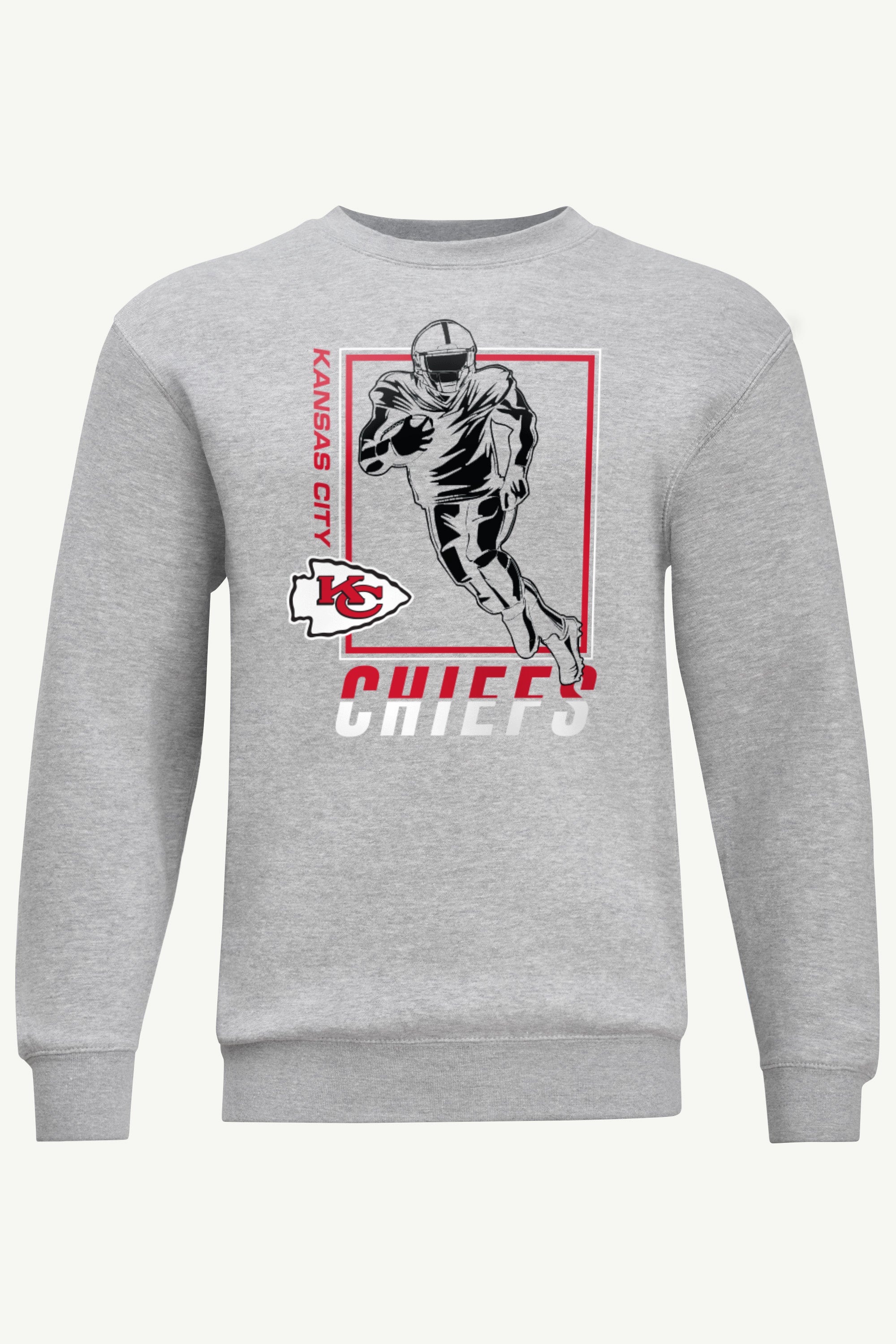 MENS KANSAS CITY CHIEFS PLAYER GRID SWEATSHIRT View 1 | Kansas City Chiefs MENS KANSAS CITY CHIEFS PLAYER GRID SWEATSHIRT View 1 | Kansas City Chiefs