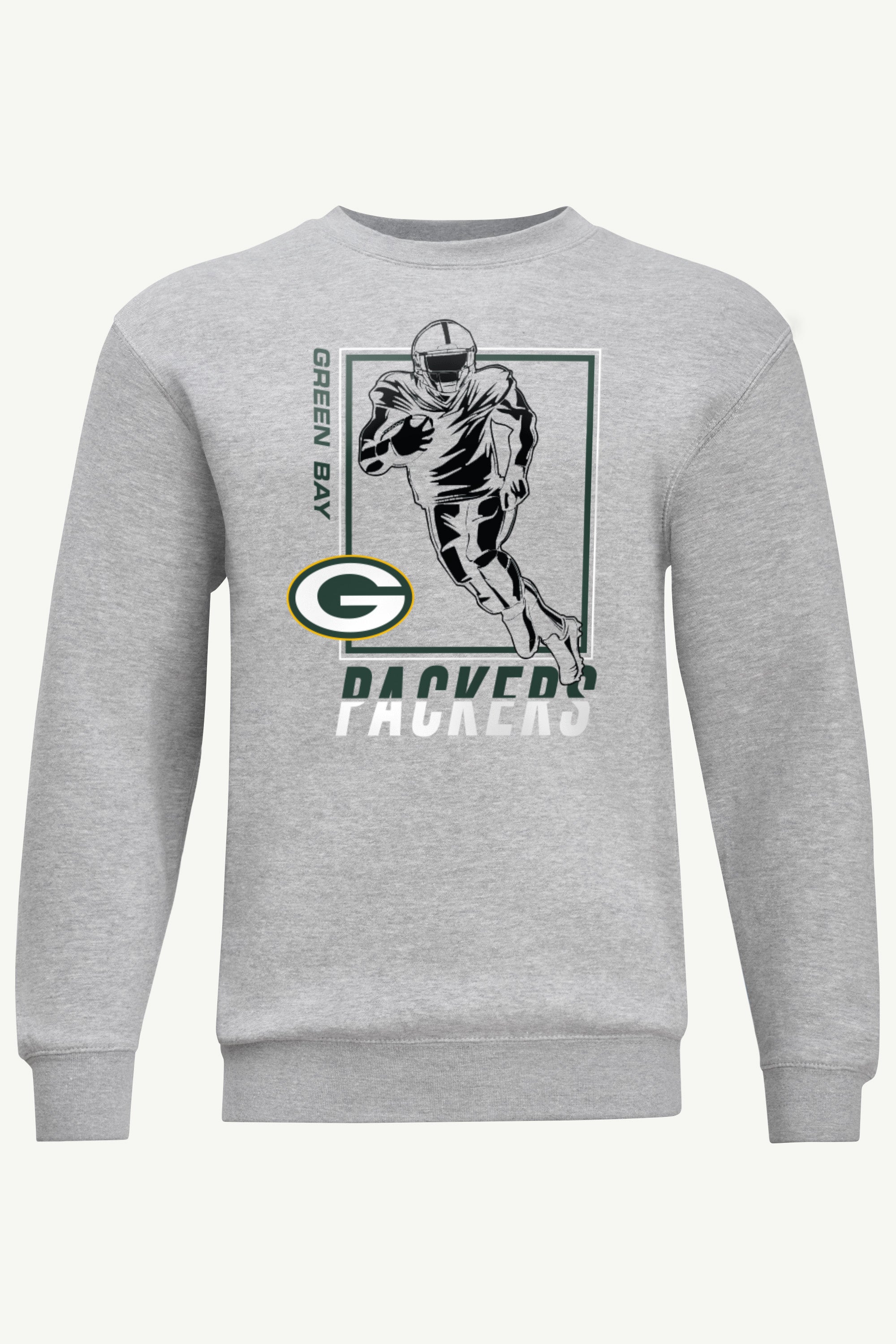 MENS GREEN BAY PACKERS PLAYER GRID SWEATSHIRT View 1 | Green Bay Packers MENS GREEN BAY PACKERS PLAYER GRID SWEATSHIRT View 1 | Green Bay Packers