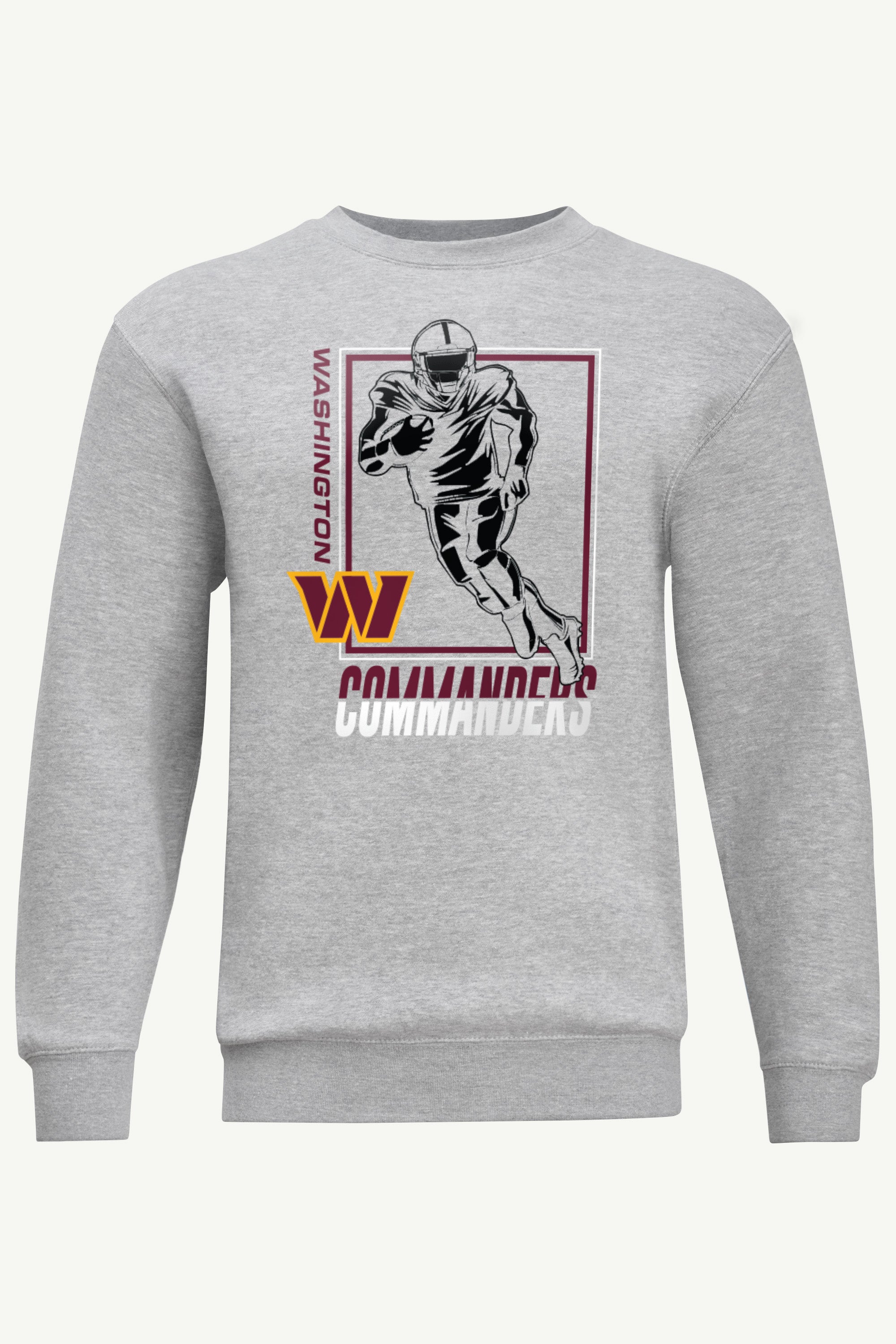 MENS WASHINGTON COMMANDERS PLAYER GRID SWEATSHIRT View 1 | Washington Commanders MENS WASHINGTON COMMANDERS PLAYER GRID SWEATSHIRT View 1 | Washington Commanders