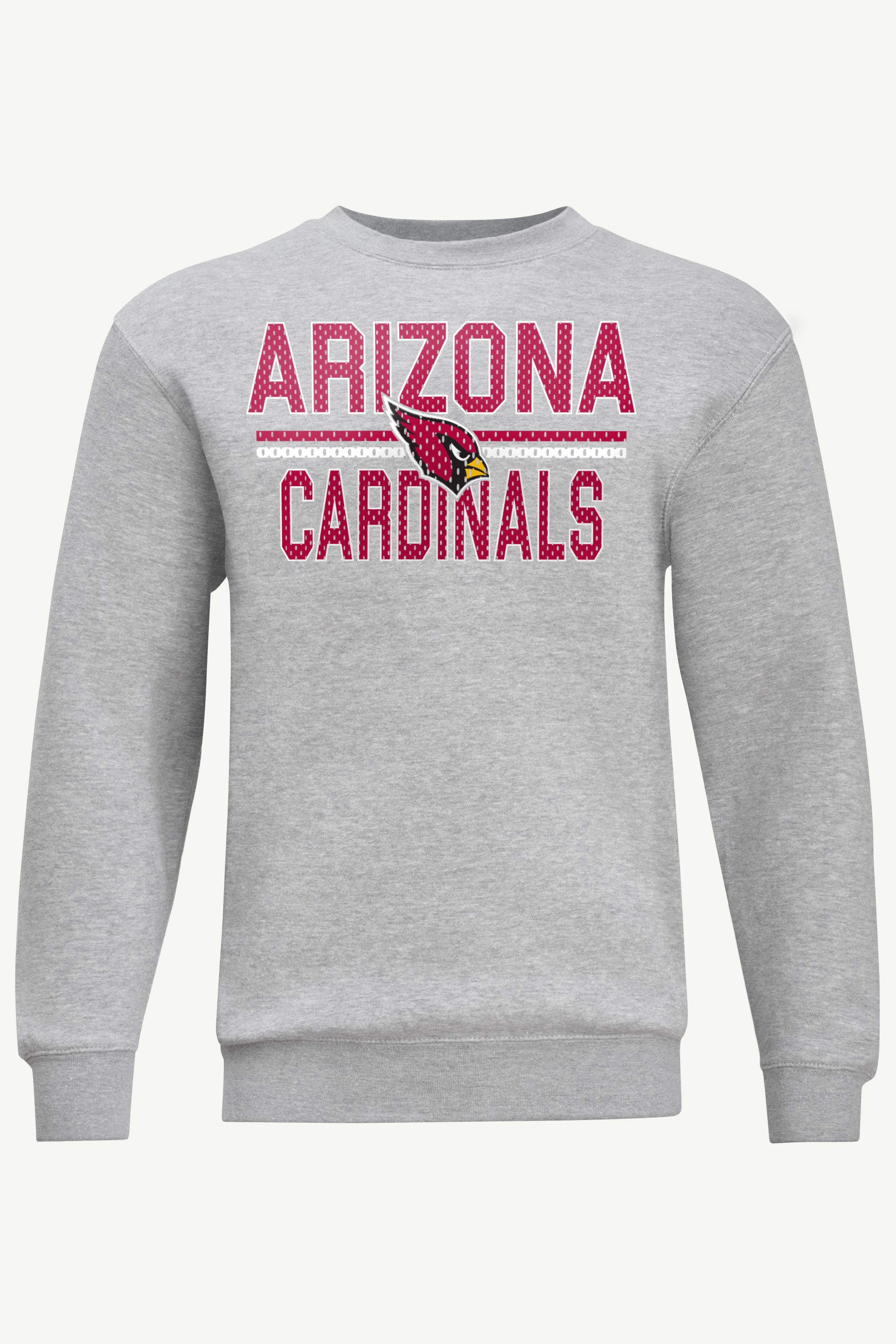 MENS ARIZONA CARDINALS MESH LOOK SWEATSHIRT View 1 MENS ARIZONA CARDINALS MESH LOOK SWEATSHIRT View 1