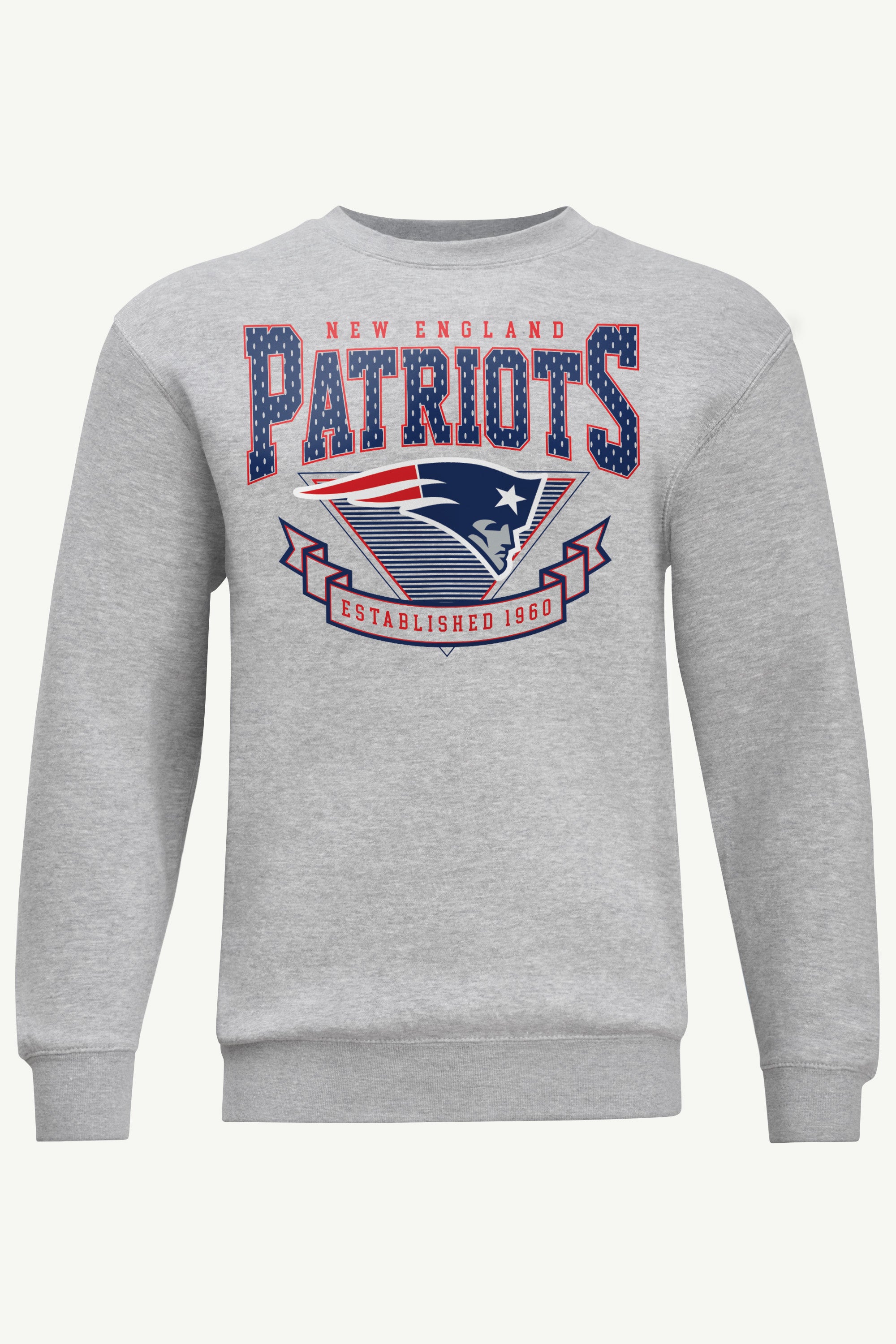 MENS NEW ENGLAND PATRIOTS 80's INSPIRED SWEATSHIRT View 1 | DTG MENS NEW ENGLAND PATRIOTS 80's INSPIRED SWEATSHIRT View 1 | DTG