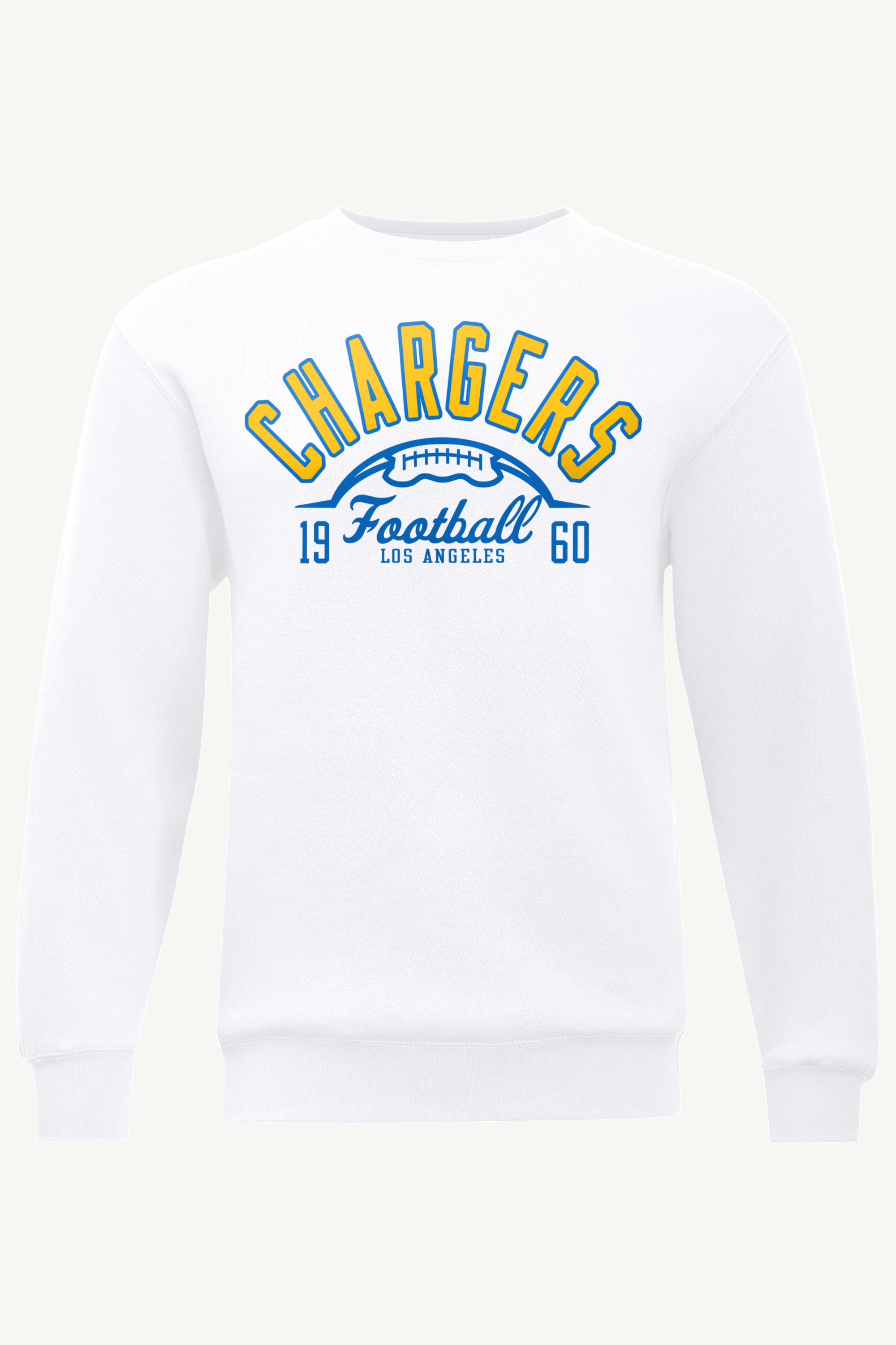MENS LOS ANGELES CHARGERS HALF BALL SWEATSHIRT View 1 MENS LOS ANGELES CHARGERS HALF BALL SWEATSHIRT View 1