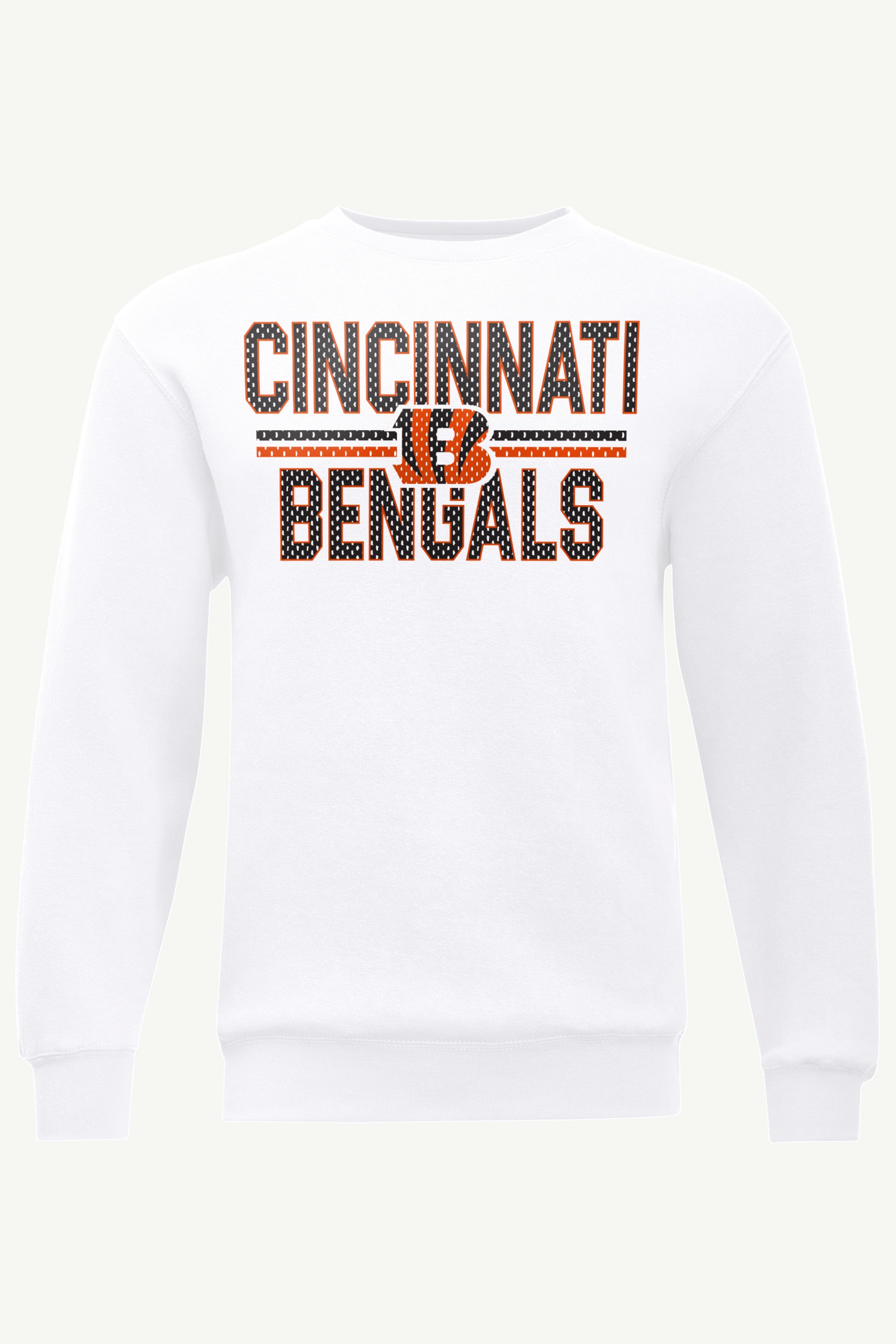 MENS CINCINNATI BENGALS MESH LOOK SWEATSHIRT View 1 | Cincinnati Bengals MENS CINCINNATI BENGALS MESH LOOK SWEATSHIRT View 1 | Cincinnati Bengals