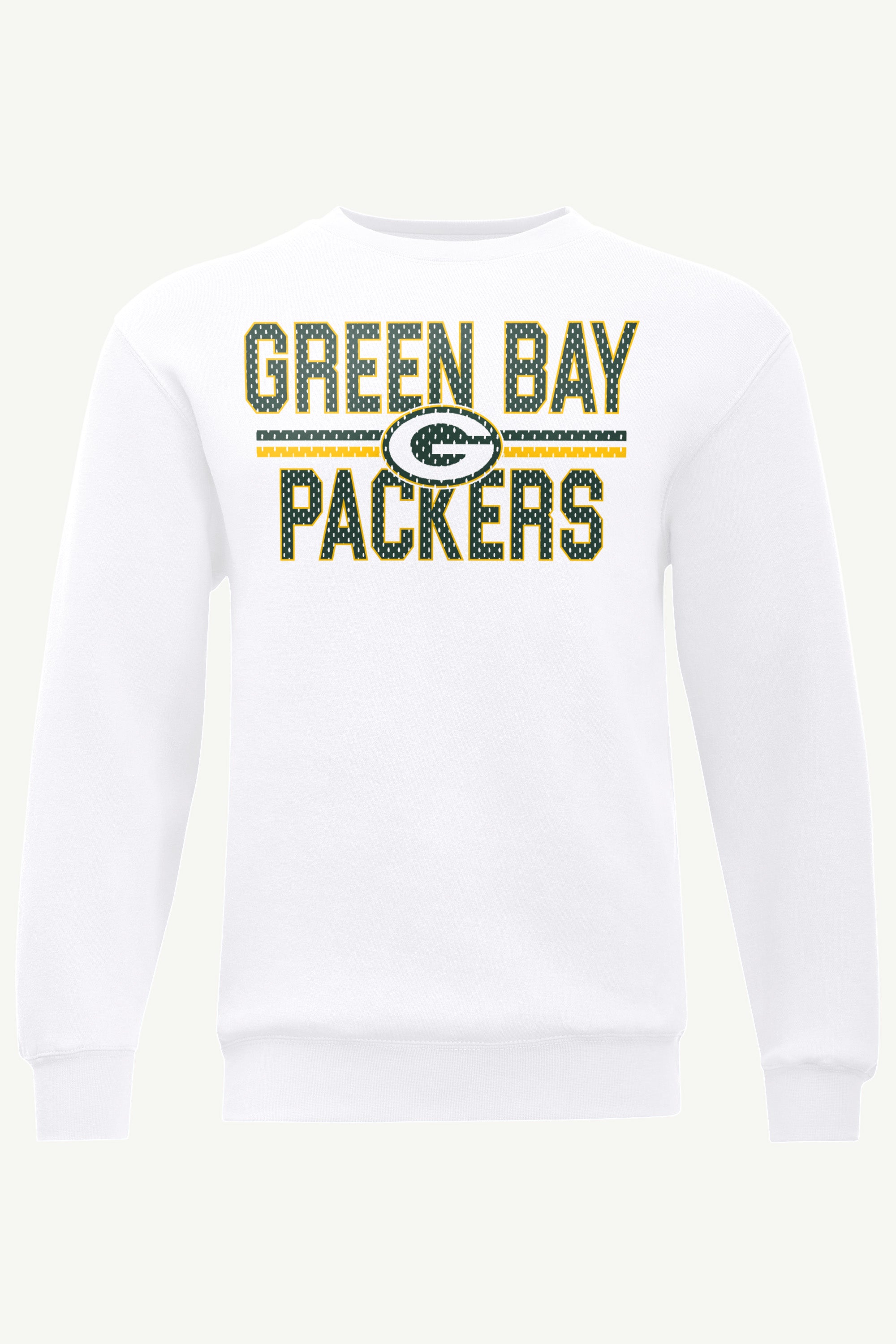MENS GREEN BAY PACKERS MESH LOOK SWEATSHIRT View 1 MENS GREEN BAY PACKERS MESH LOOK SWEATSHIRT View 1