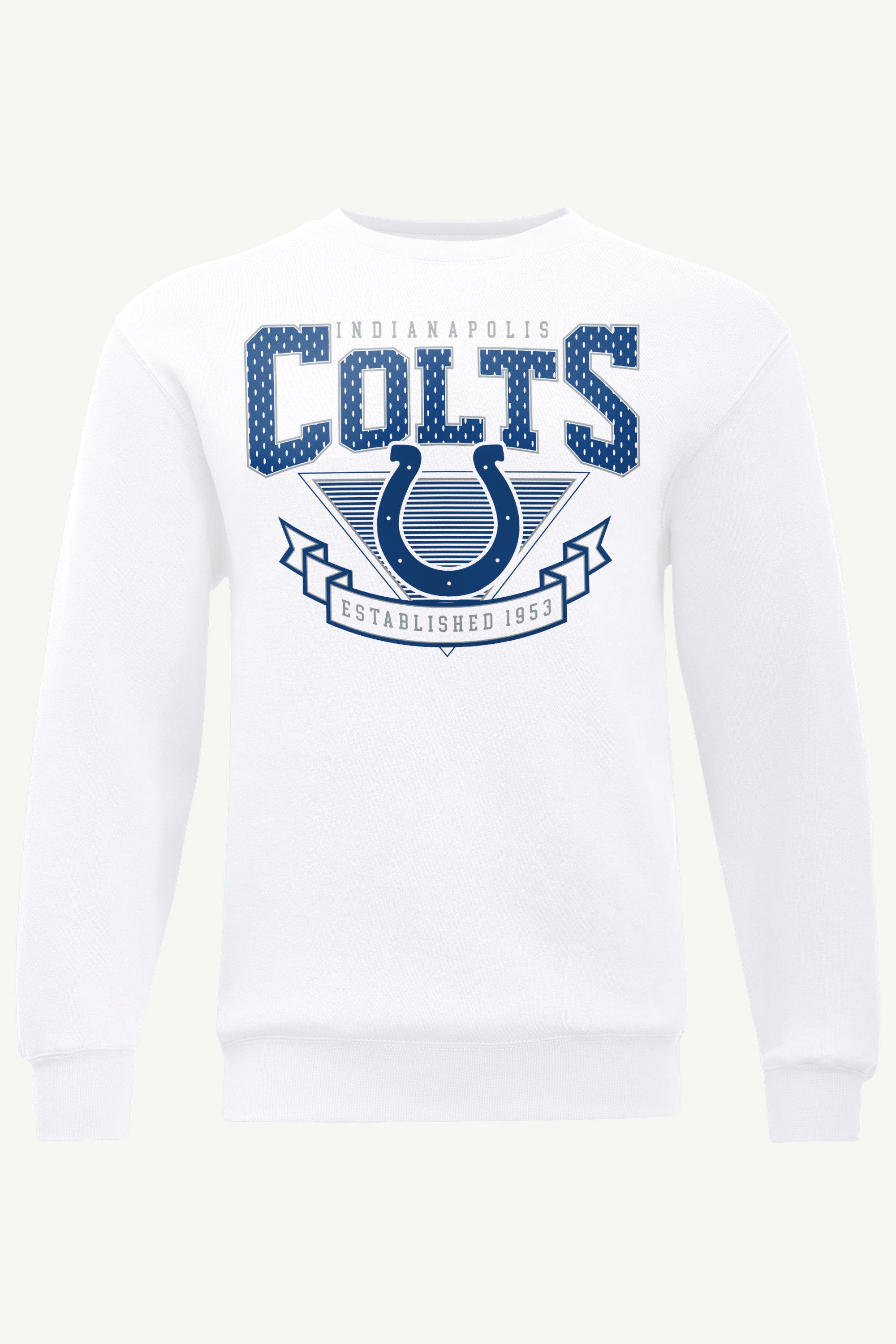 MENS INDIANAPOLIS COLTS 80's INSPIRED SWEATSHIRT View 1 | Indianapolis Colts MENS INDIANAPOLIS COLTS 80's INSPIRED SWEATSHIRT View 1 | Indianapolis Colts