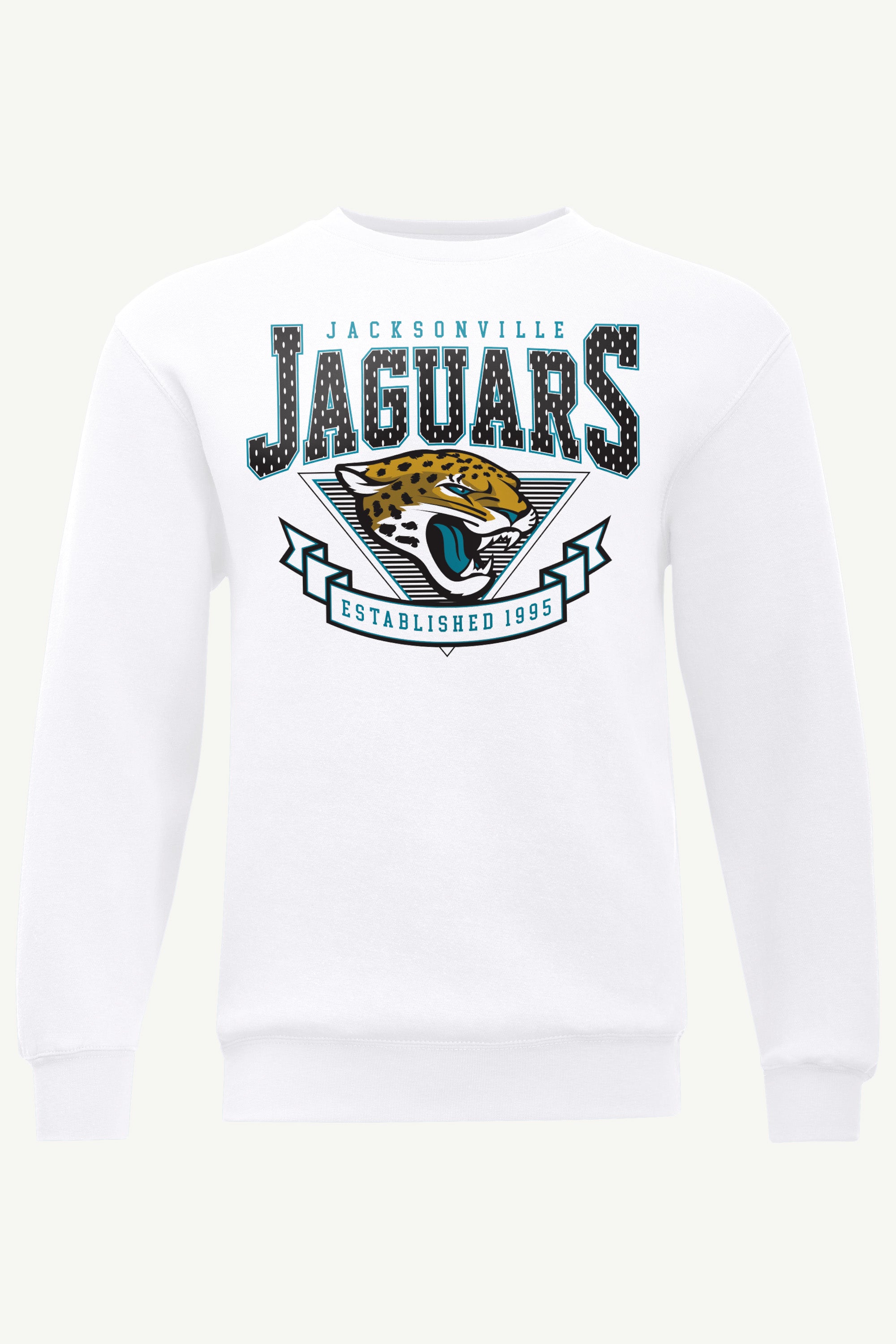 MENS JACKSONVILLE JAGUARS 80's INSPIRED SWEATSHIRT View 1 | Jacksonville Jaguars MENS JACKSONVILLE JAGUARS 80's INSPIRED SWEATSHIRT View 1 | Jacksonville Jaguars