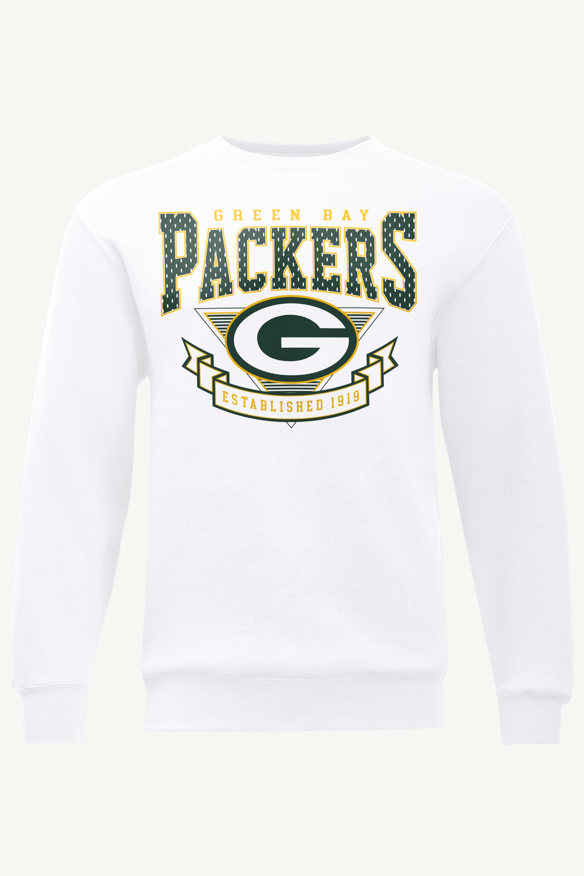 MENS GREEN BAY PACKERS 80's INSPIRED SWEATSHIRT View 1 | Green Bay Packers MENS GREEN BAY PACKERS 80's INSPIRED SWEATSHIRT View 1 | Green Bay Packers
