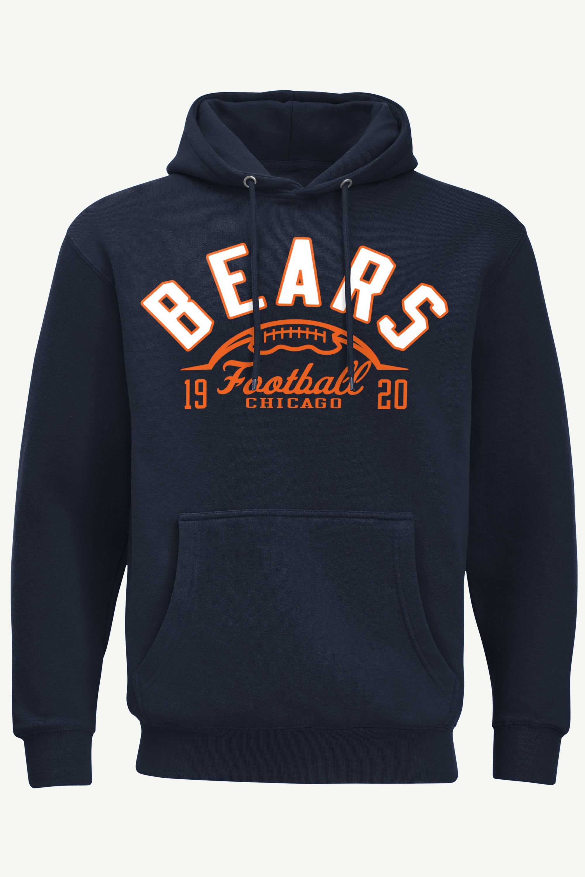 MENS CHICAGO BEARS STARTER HALF BALL HOODIE View 1 | Chicago Bears MENS CHICAGO BEARS STARTER HALF BALL HOODIE View 1 | Chicago Bears