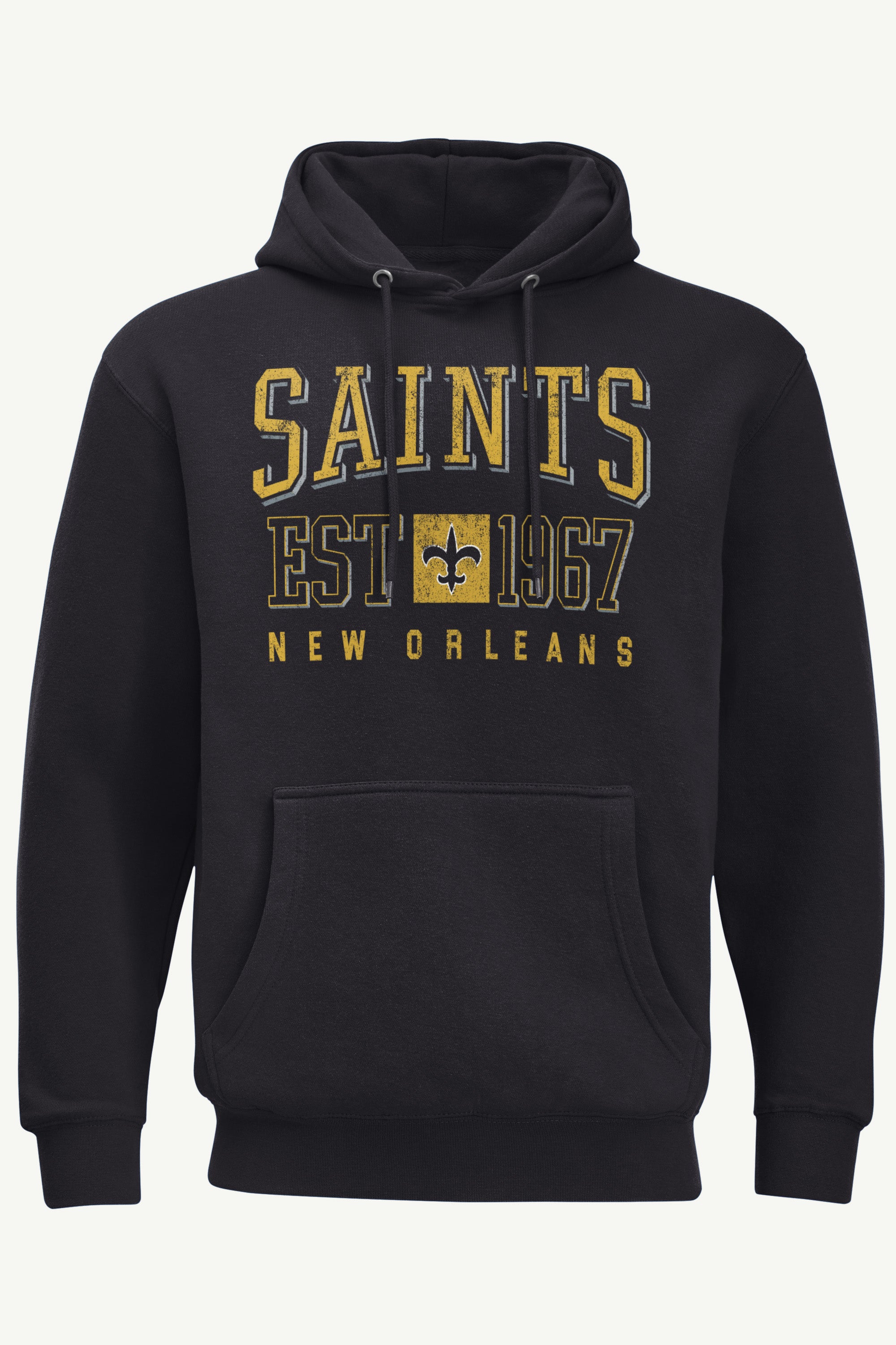 MENS NEW ORLEANS SAINTS RETRO HOODIE View 1 | Men's Hoodies MENS NEW ORLEANS SAINTS RETRO HOODIE View 1 | Men's Hoodies