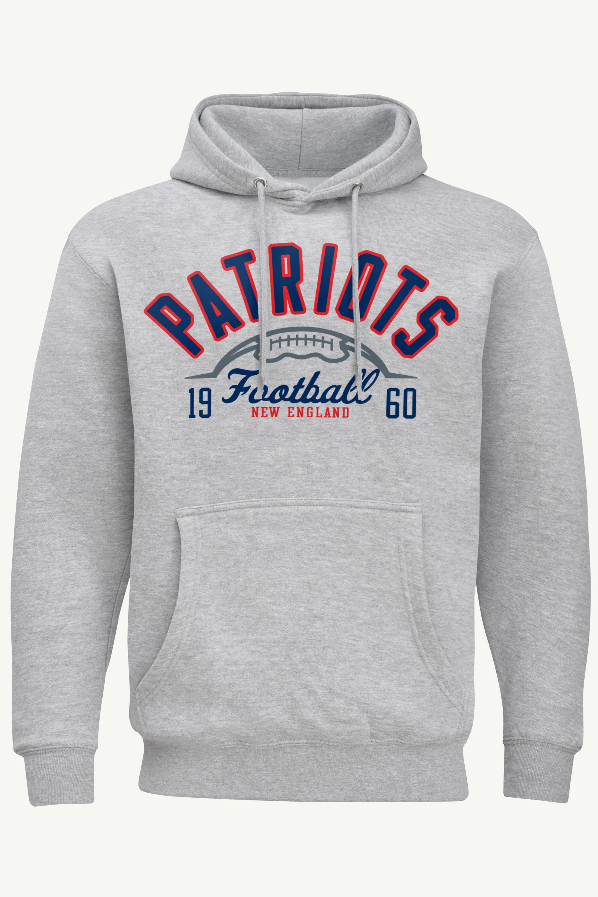 MENS NEW ENGLAND PATRIOTS HALF BALL HOODIE View 1 MENS NEW ENGLAND PATRIOTS HALF BALL HOODIE View 1