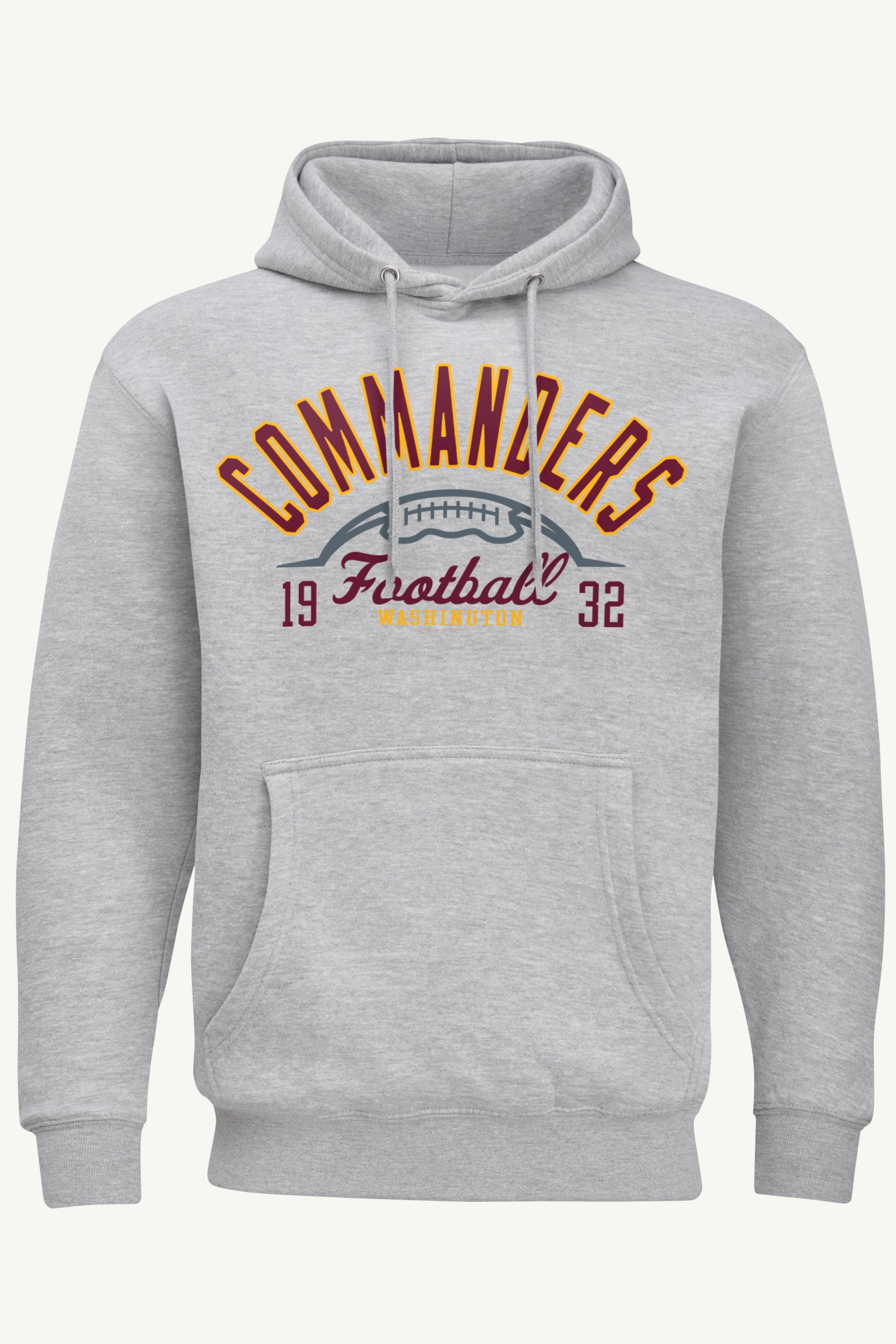 MENS WASHINGTON COMMANDERS HALF BALL HOODIE View 1 | Washington Commanders MENS WASHINGTON COMMANDERS HALF BALL HOODIE View 1 | Washington Commanders