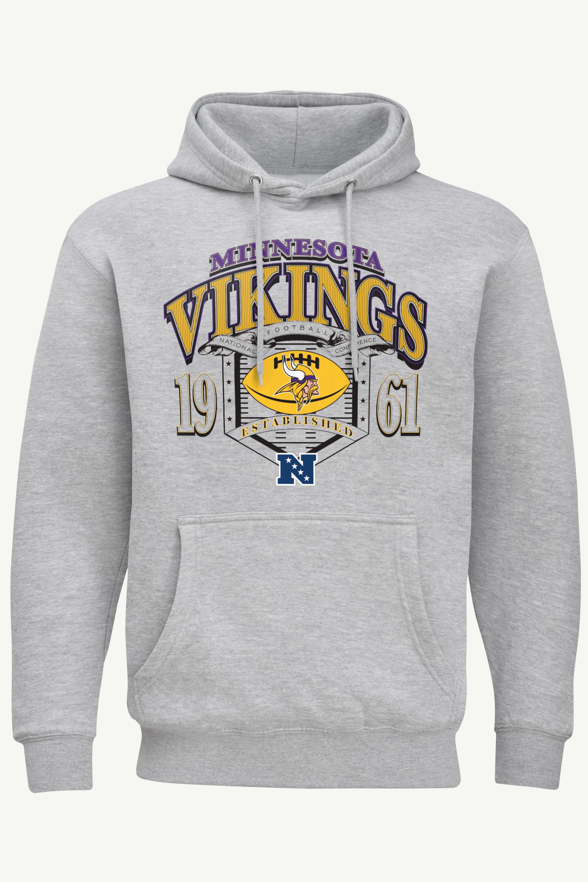 MENS MINNESOTA VIKINGS 80s INSPIRED FIELD HOODIE View 1 | Minnesota Vikings MENS MINNESOTA VIKINGS 80s INSPIRED FIELD HOODIE View 1 | Minnesota Vikings