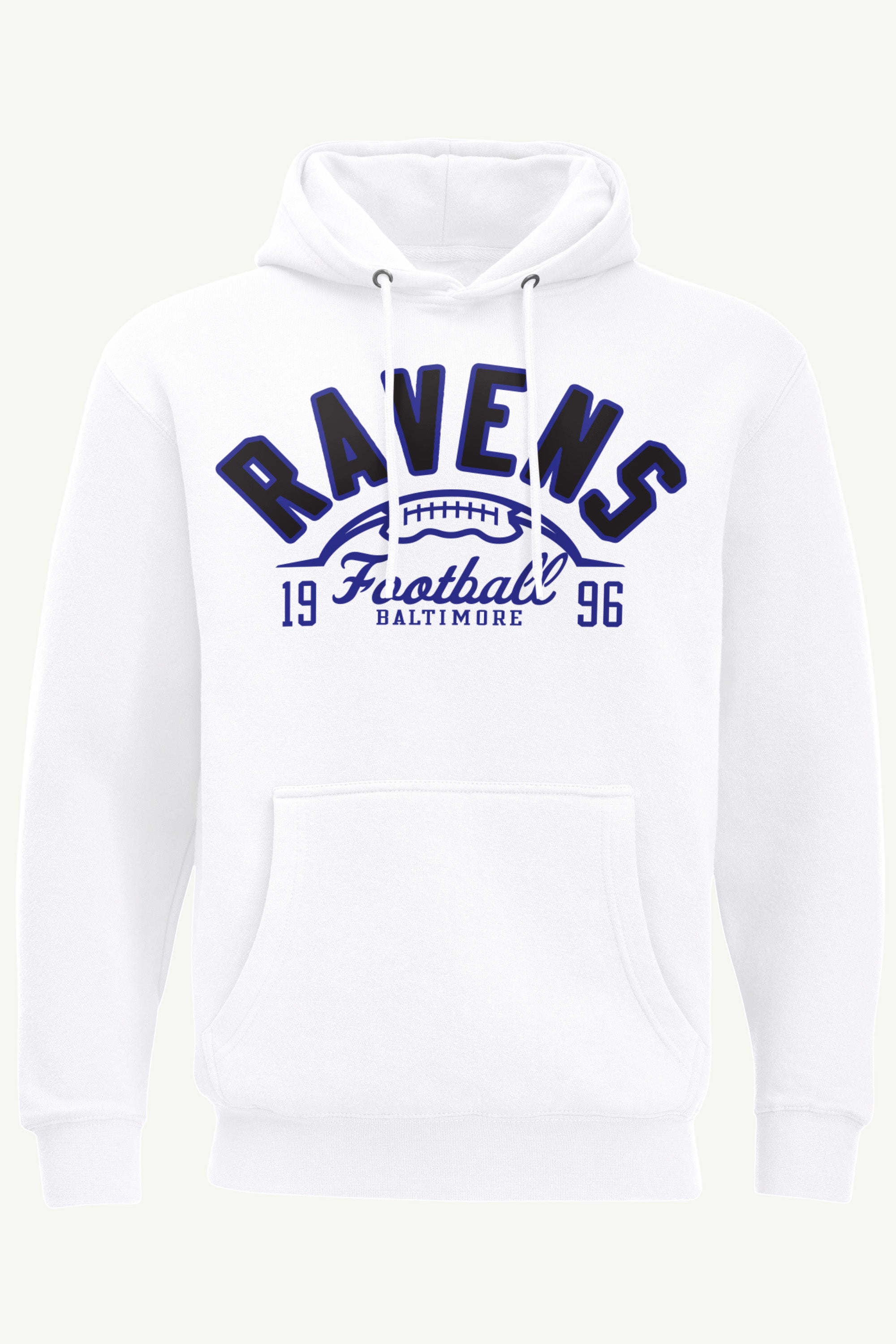 MENS BALTIMORE RAVENS HALF BALL HOODIE View 1 MENS BALTIMORE RAVENS HALF BALL HOODIE View 1