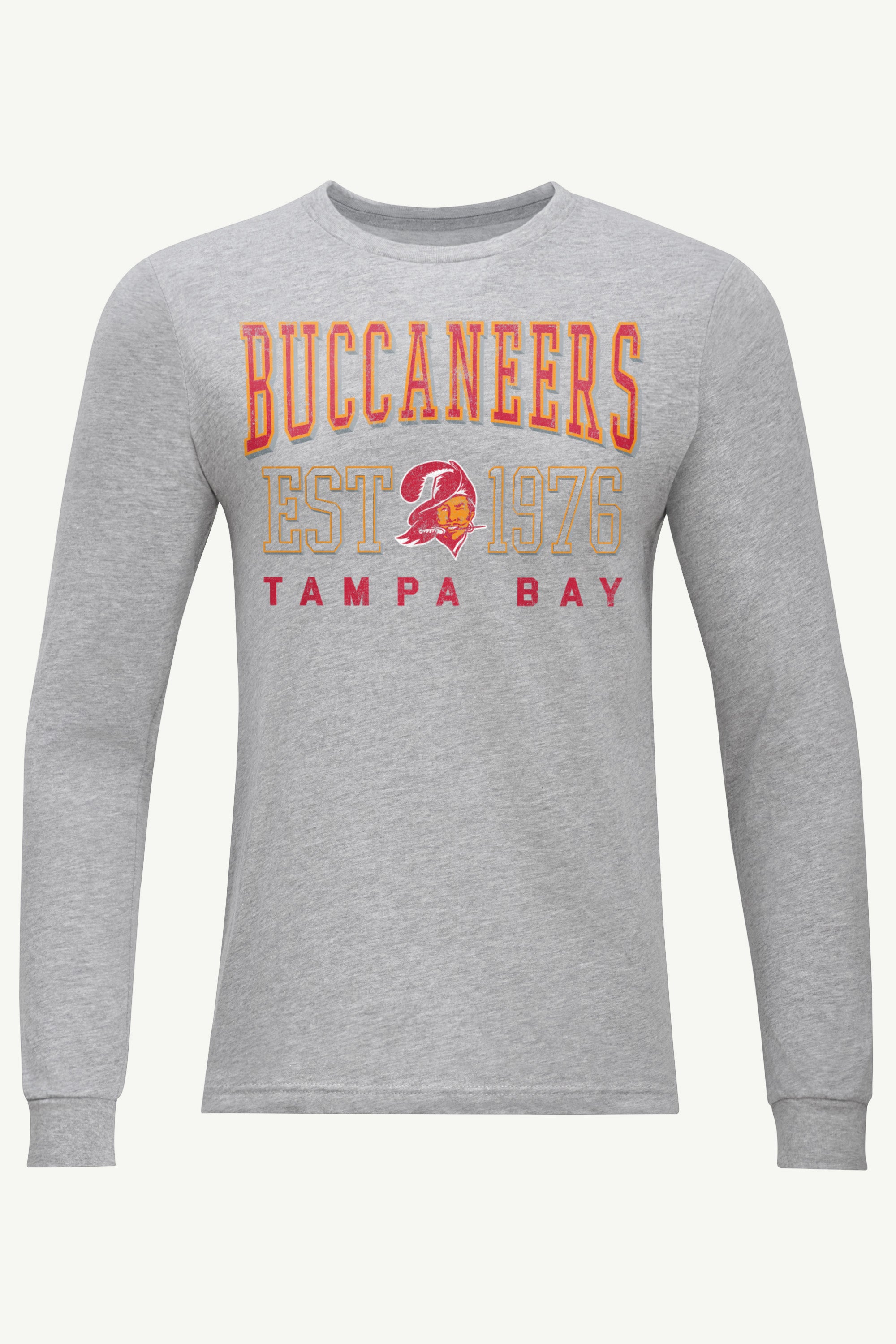 MENS TAMPA BAY BUCCANEERS RETRO LOGO LONG SLEEVE T SHIRT View 1 | Tampa Bay Buccaneers MENS TAMPA BAY BUCCANEERS RETRO LOGO LONG SLEEVE T SHIRT View 1 | Tampa Bay Buccaneers