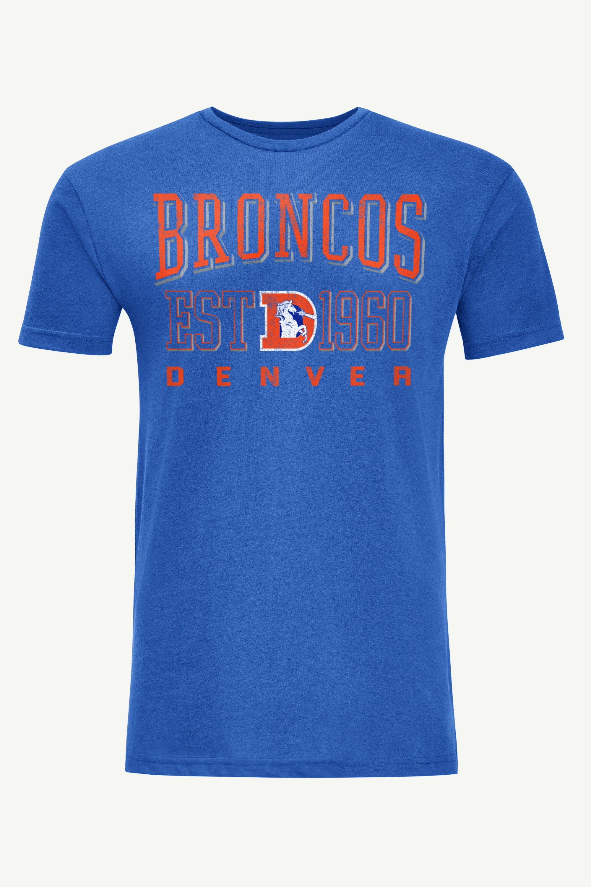MENS DENVER BRONCOS RETRO T SHIRT View 1 | Denver Broncos MENS DENVER BRONCOS RETRO T SHIRT View 1 | Denver Broncos