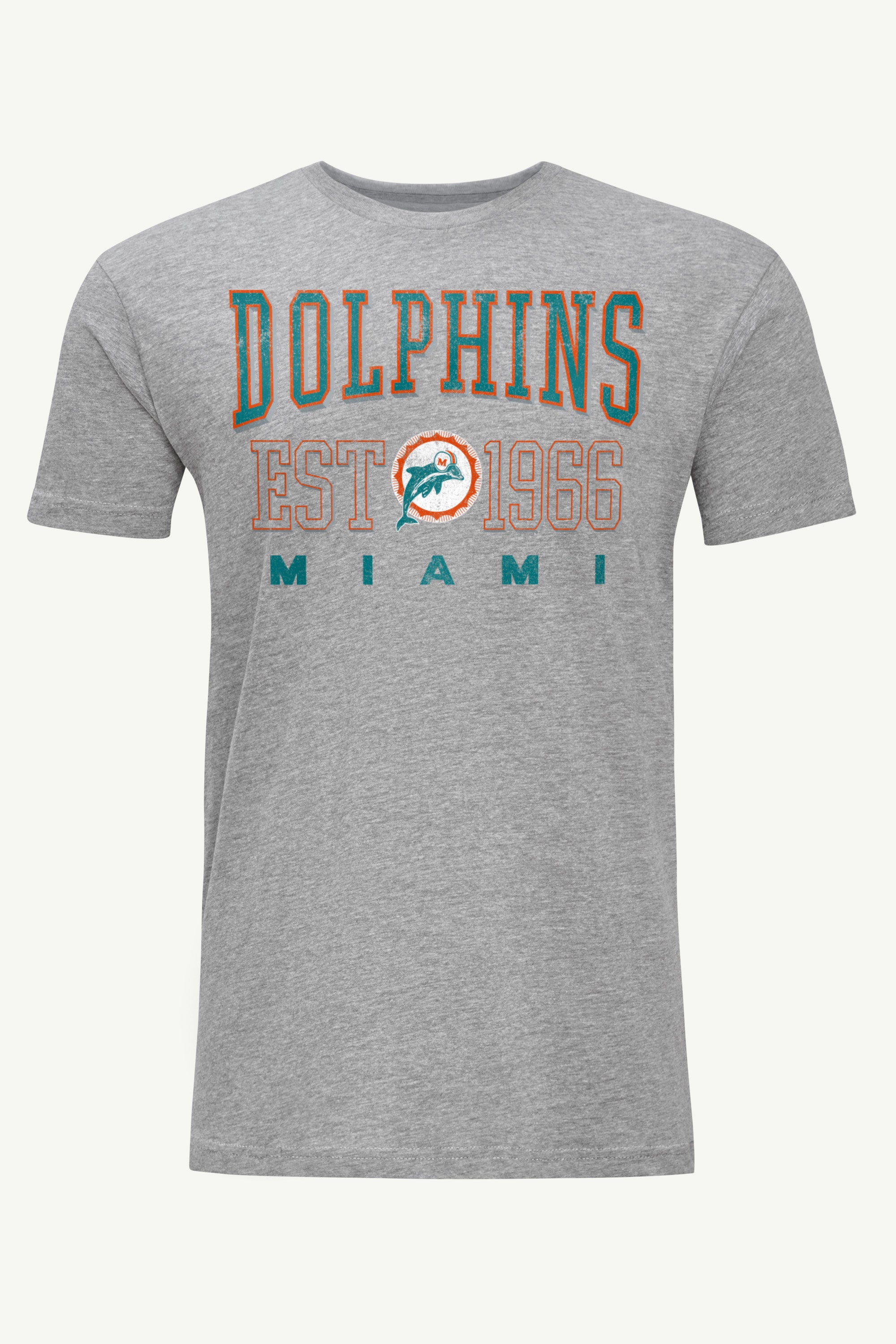 MENS MIAMI DOLPHINS RETRO T SHIRT View 1 | Miami Dolphins MENS MIAMI DOLPHINS RETRO T SHIRT View 1 | Miami Dolphins