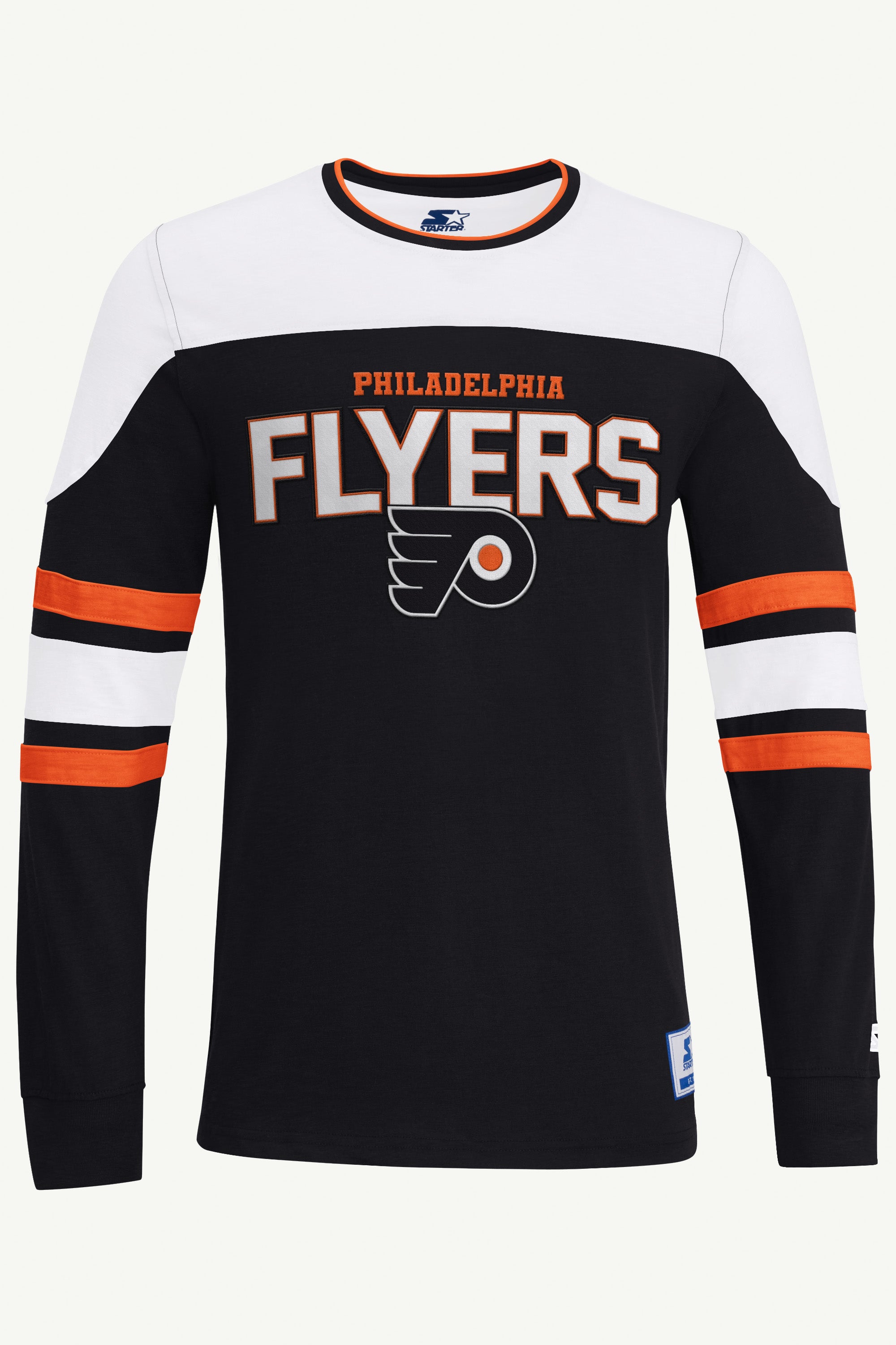 MENS PHILADELPHIA FLYERS LONG SLEEVE View 1 | STARTER CLASSICS MENS PHILADELPHIA FLYERS LONG SLEEVE View 1 | STARTER CLASSICS