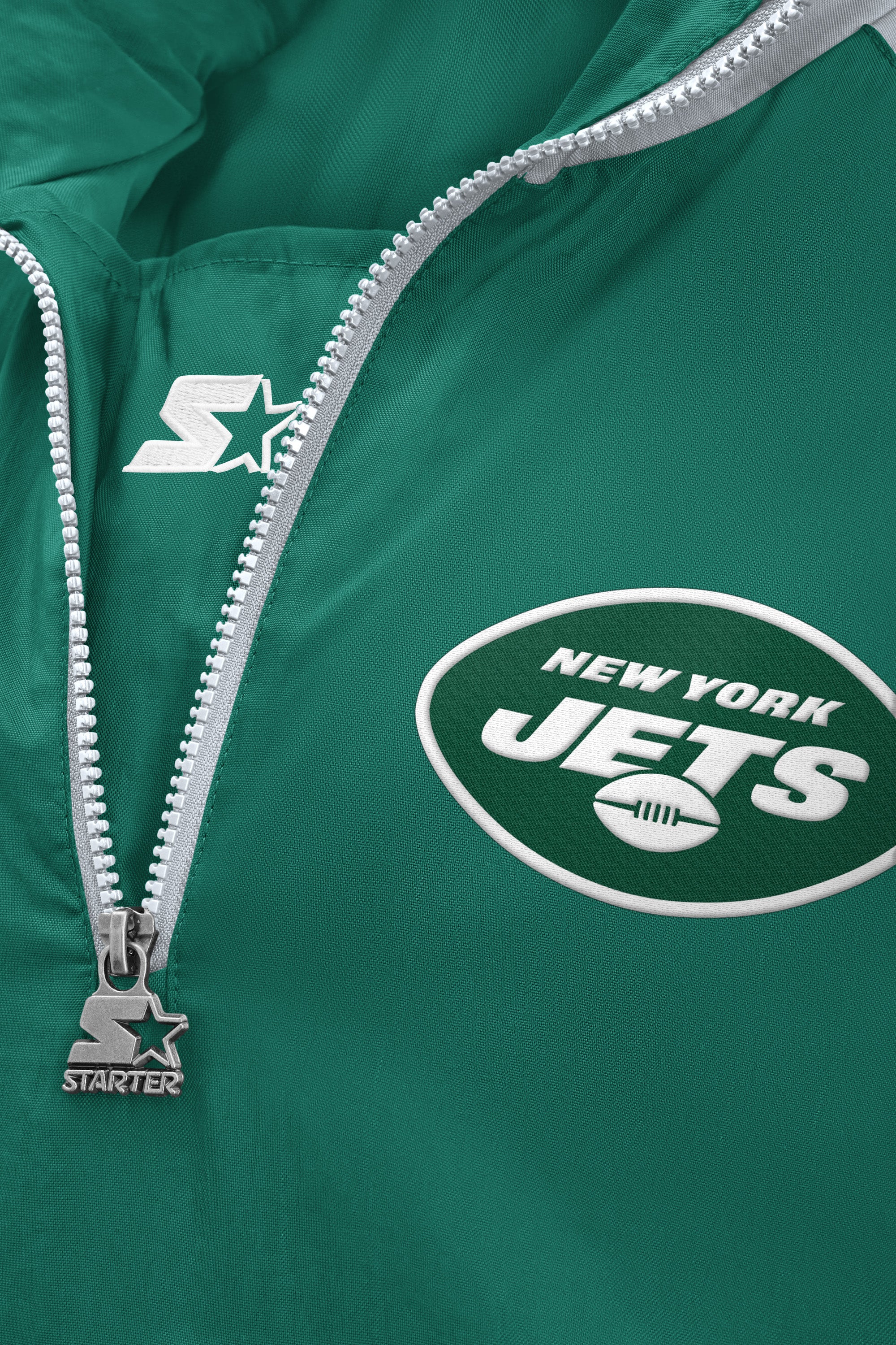 MENS NEW YORK JETS QUARTER ZIP JACKET View 3 | NFL MENS NEW YORK JETS QUARTER ZIP JACKET View 3 | NFL