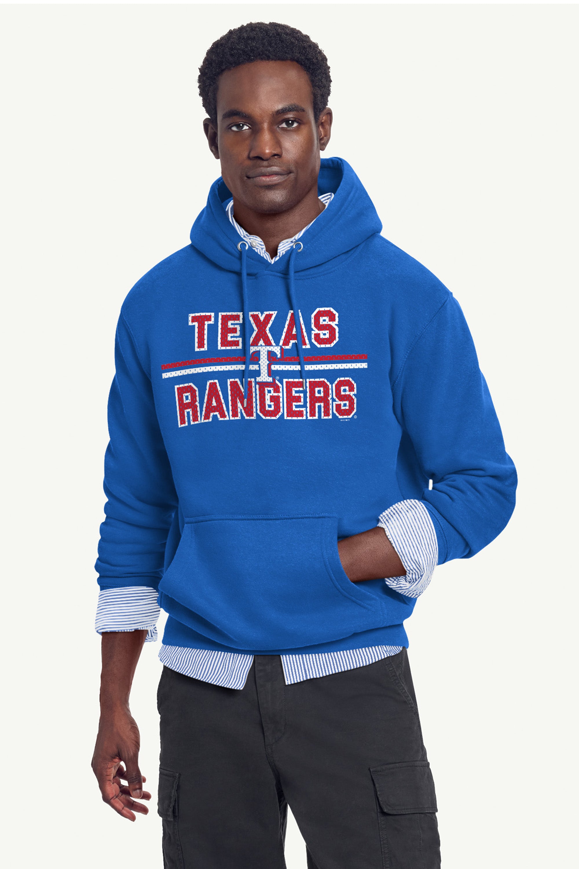 MENS TEXAS RANGERS MESH LOOK HOODIE View 2 | Texas Rangers MENS TEXAS RANGERS MESH LOOK HOODIE View 2 | Texas Rangers
