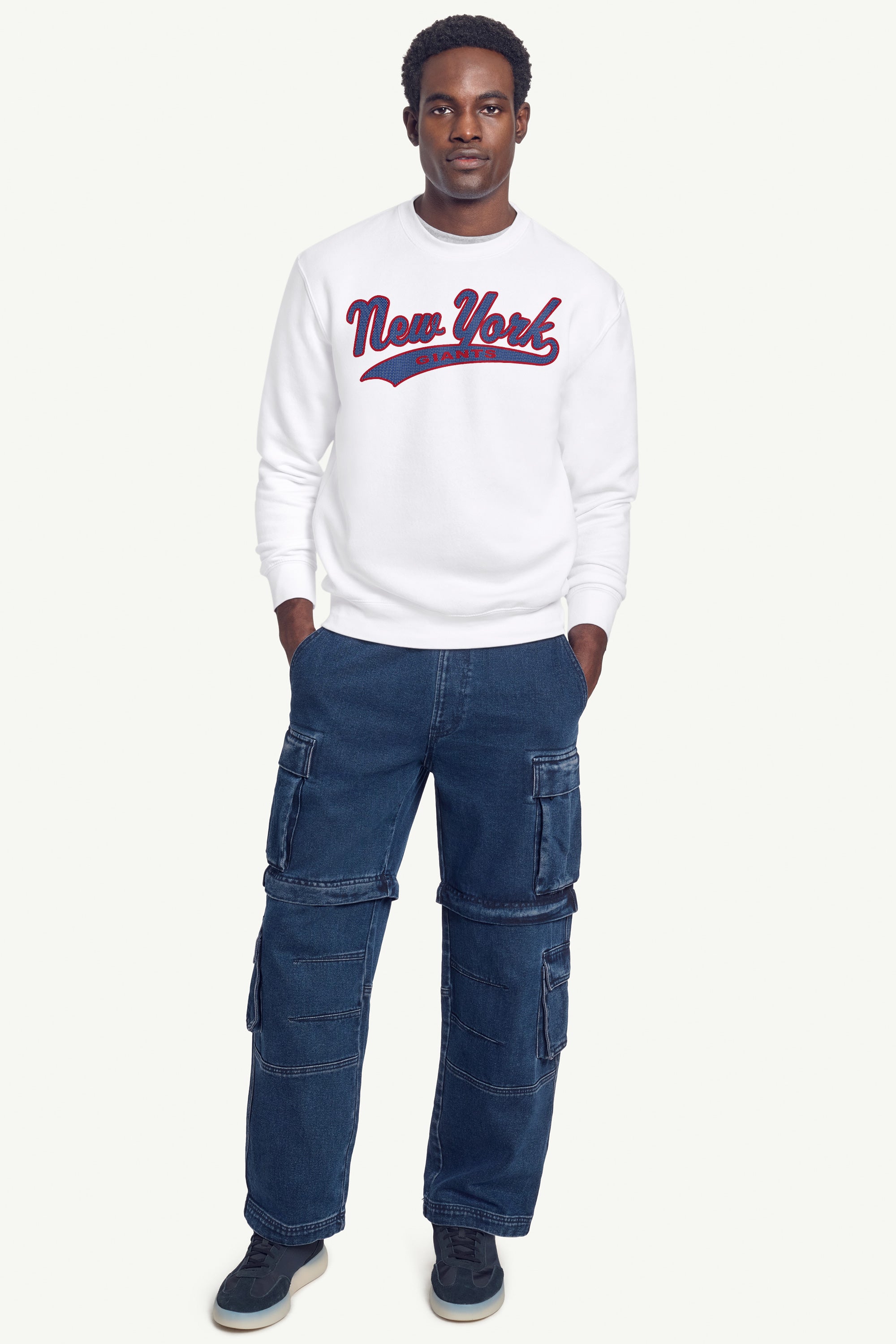 MENS NEW YORK GIANTS TAILSWEEP SWEATSHIRT View 2 | DTG MENS NEW YORK GIANTS TAILSWEEP SWEATSHIRT View 2 | DTG