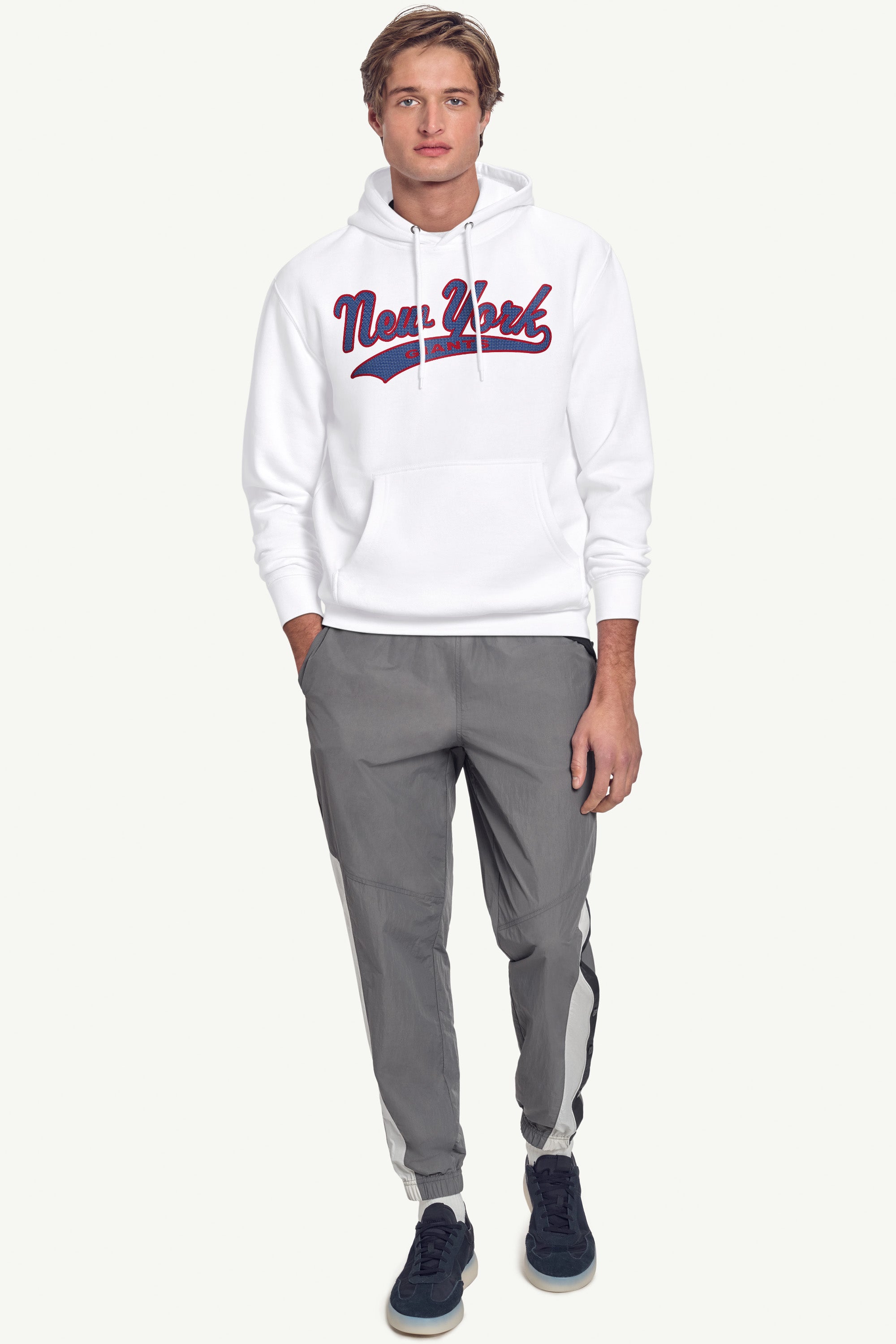 MENS NEW YORK GIANTS TAILSWEEP HOODIE View 2 | DTG MENS NEW YORK GIANTS TAILSWEEP HOODIE View 2 | DTG