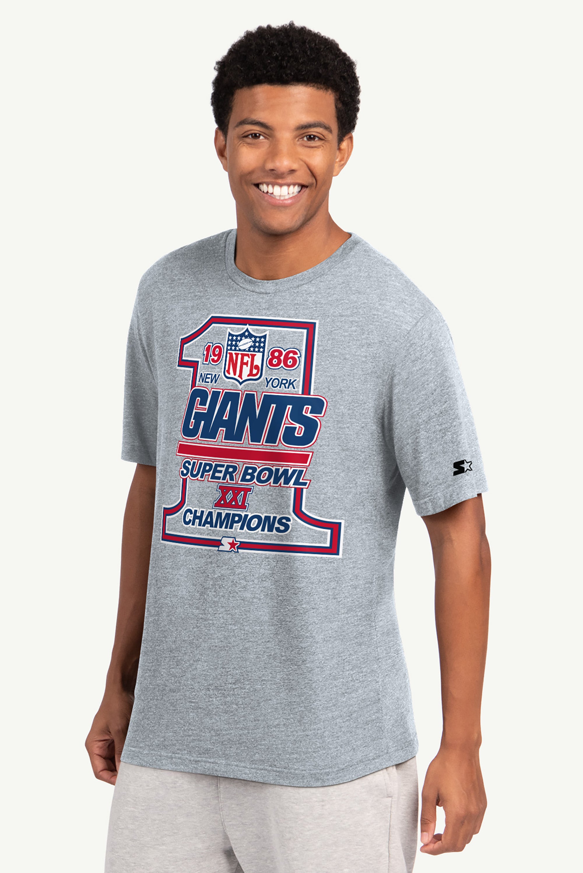 MENS NEW YORK GIANTS 40TH ANNIVERSARY T SHIRT View 1 | New York Giants MENS NEW YORK GIANTS 40TH ANNIVERSARY T SHIRT View 1 | New York Giants