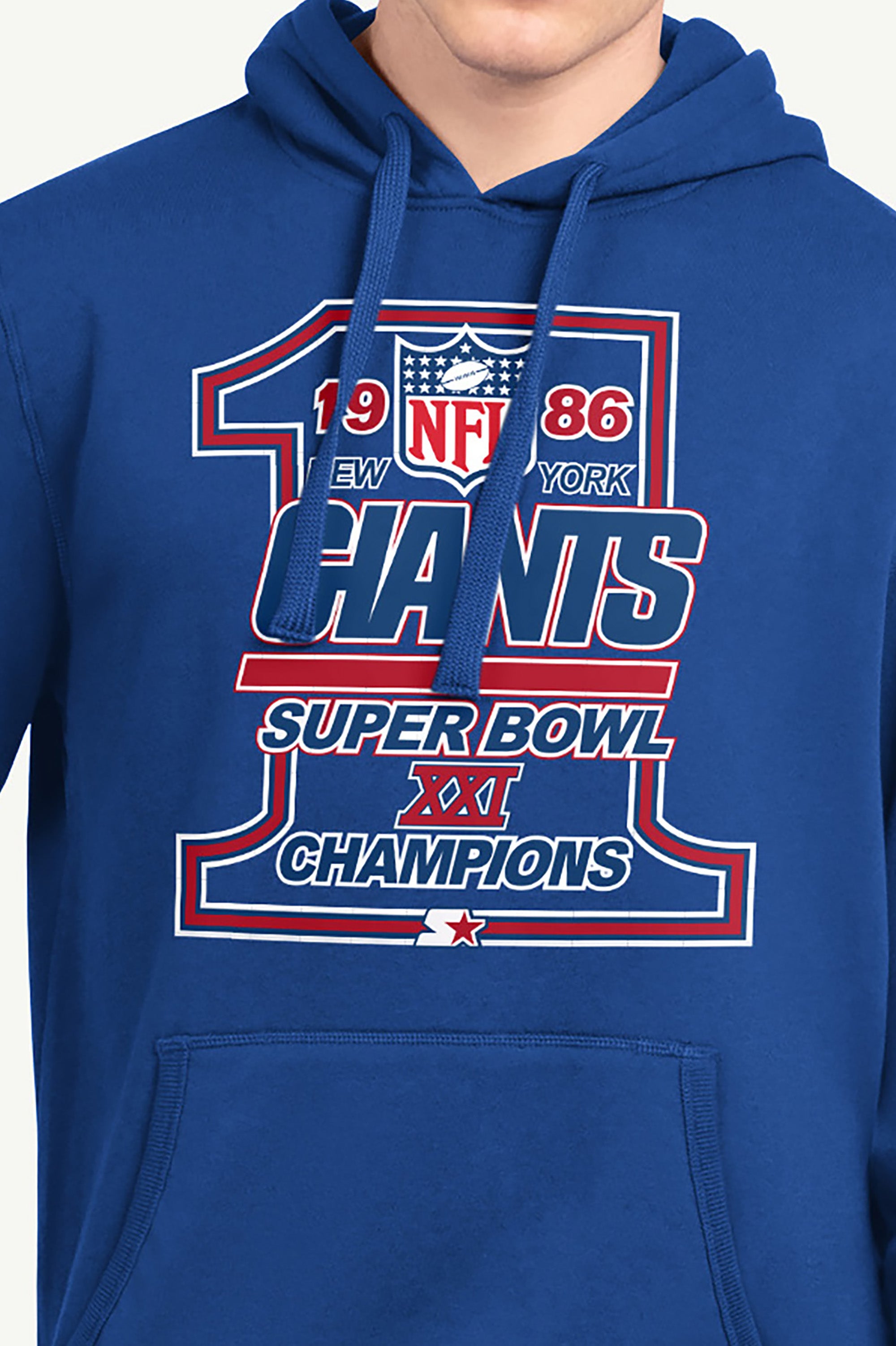 MENS NEW YORK GIANTS 40TH ANNIVERSARY HOODIE View 2 | New York Giants MENS NEW YORK GIANTS 40TH ANNIVERSARY HOODIE View 2 | New York Giants