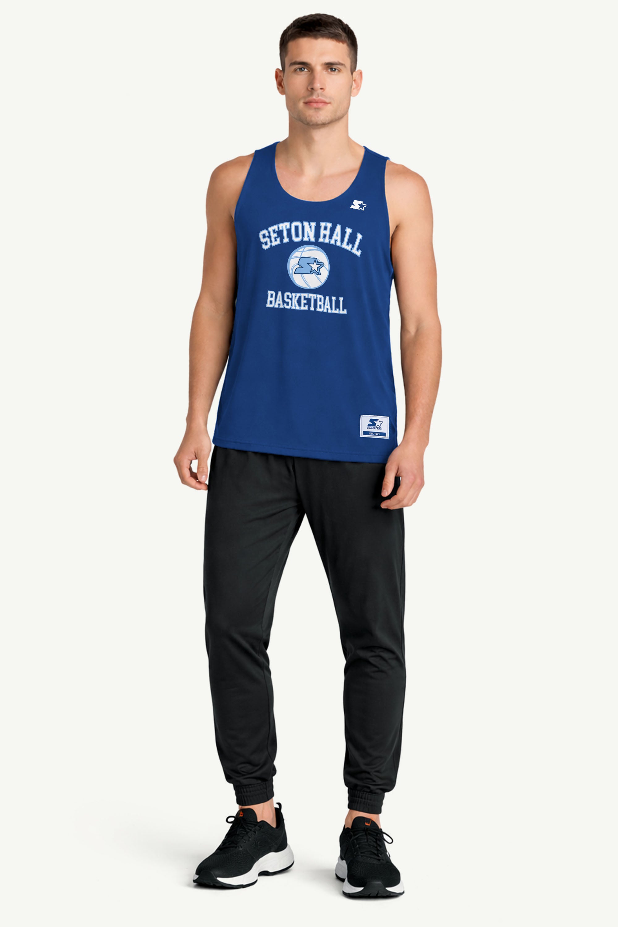 MENS SETON HALL PIRATES TANK TOP View 3 MENS SETON HALL PIRATES TANK TOP View 3